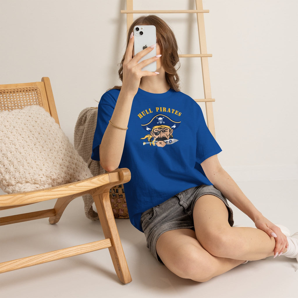 Hull Pirates - Adult Cotton T-Shirt, Optional Name/Number Personalization