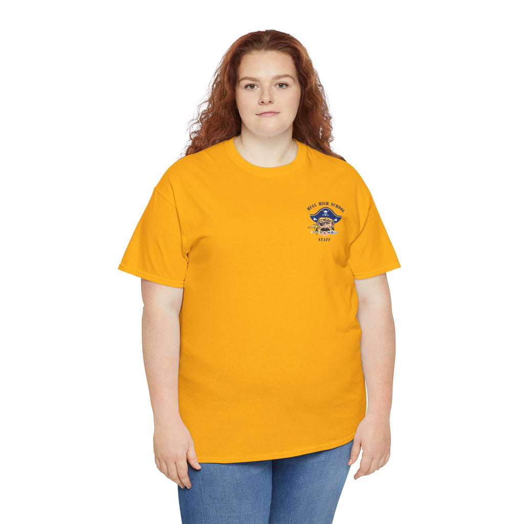 Hull High School - Hull Pirates - Adult Cotton T-Shirt