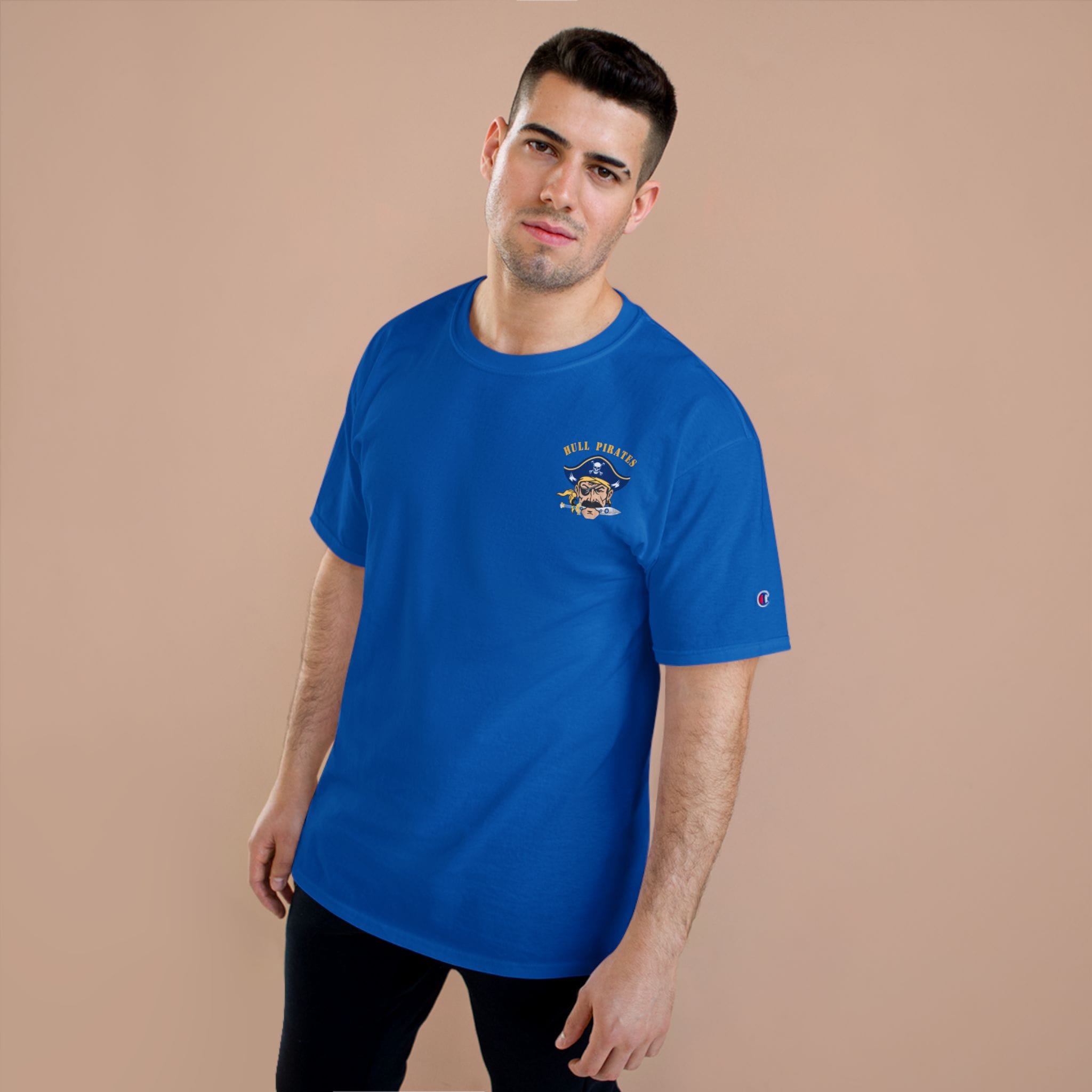 Hull Pirates – Champion Adult Cotton T‑Shirt