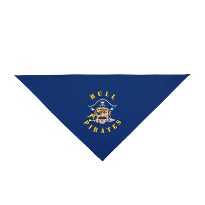 Hull Pirates, Pet Bandana - 27” x 13”