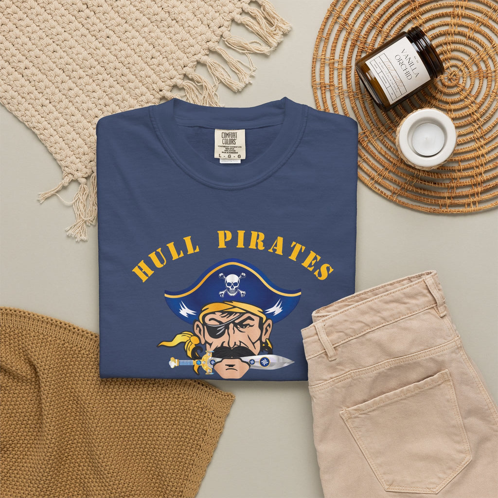 Hull Pirates - Adult Cotton T-Shirt - Comfort Colors Brand