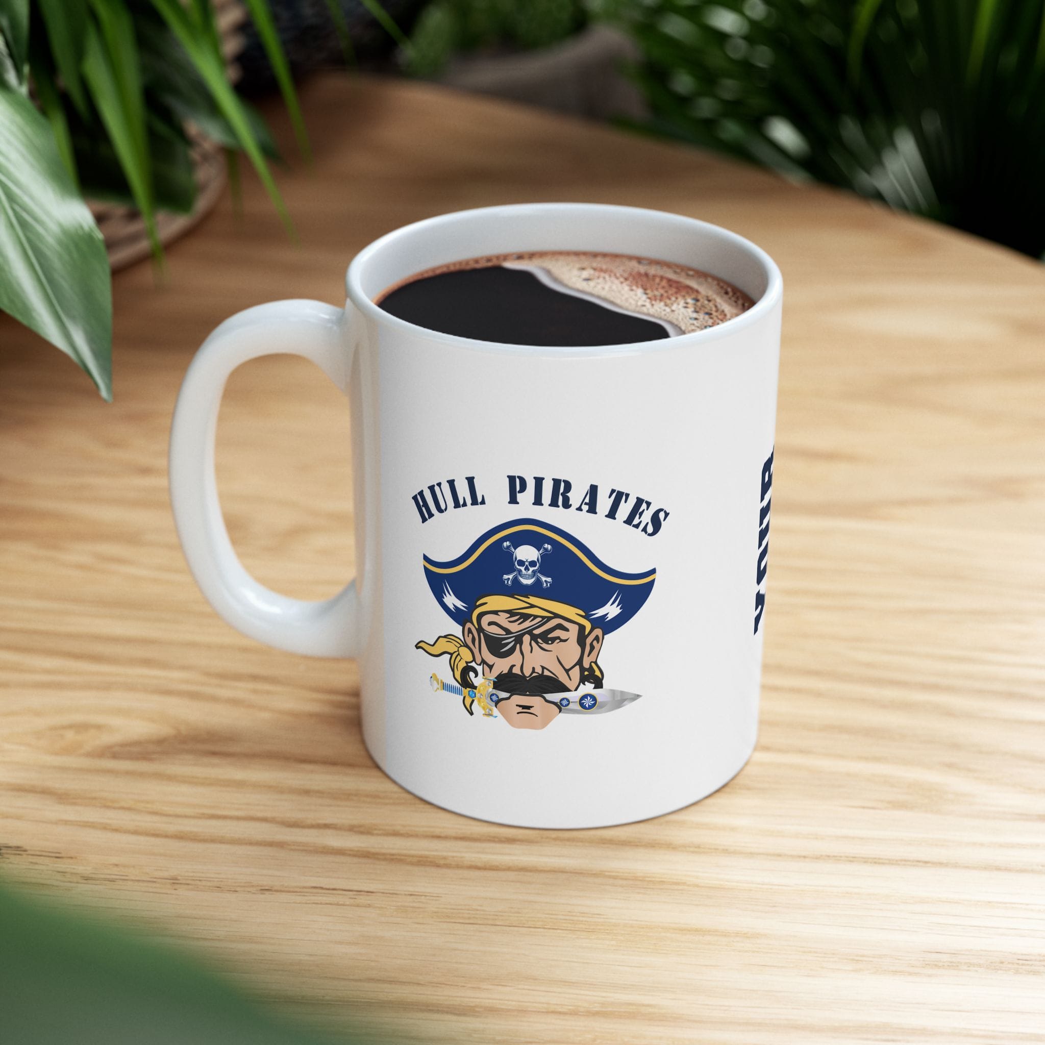 Hull Pirates - Ceramic Coffee Mug, Personalized