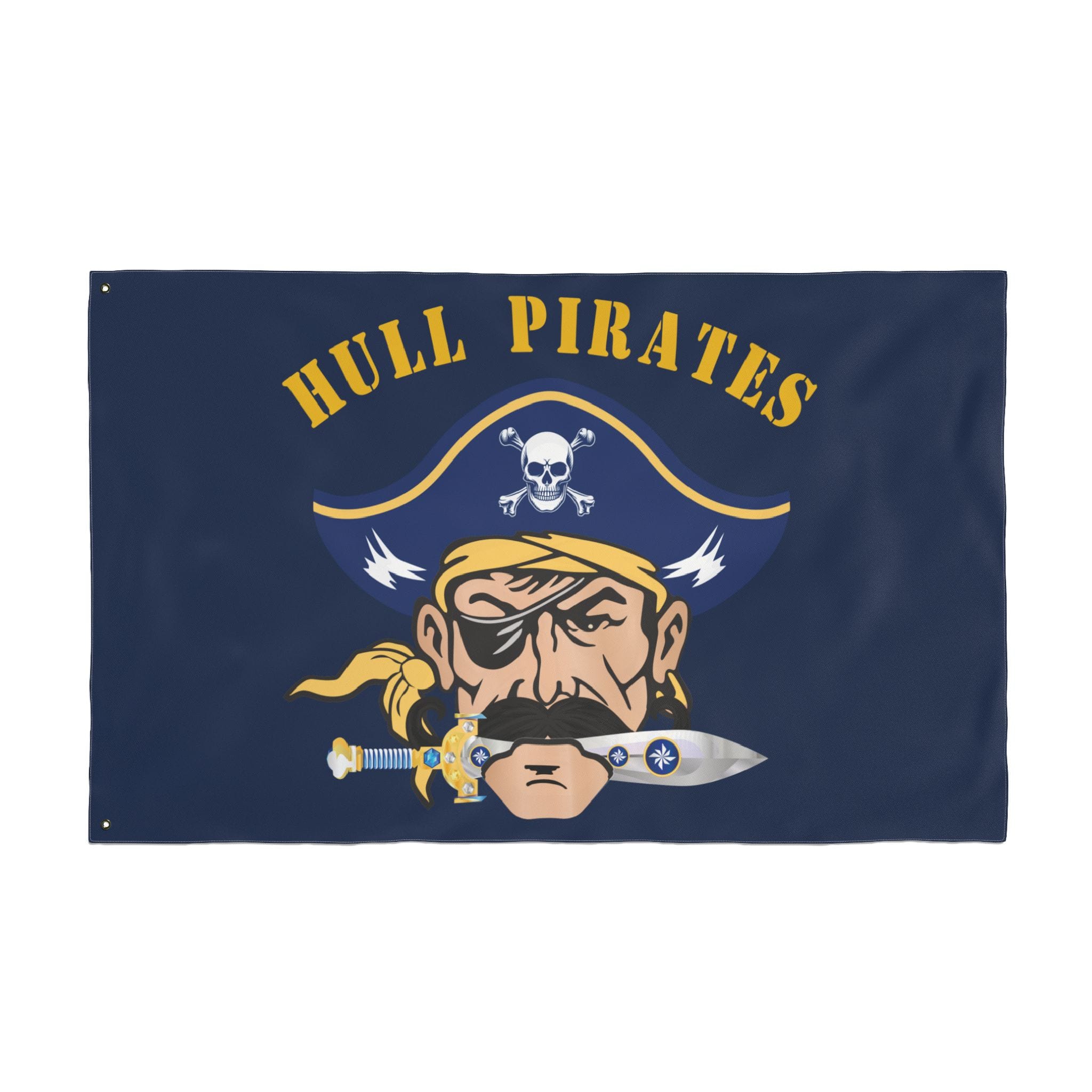 Hull Pirates Double-Sided Outdoor Flag