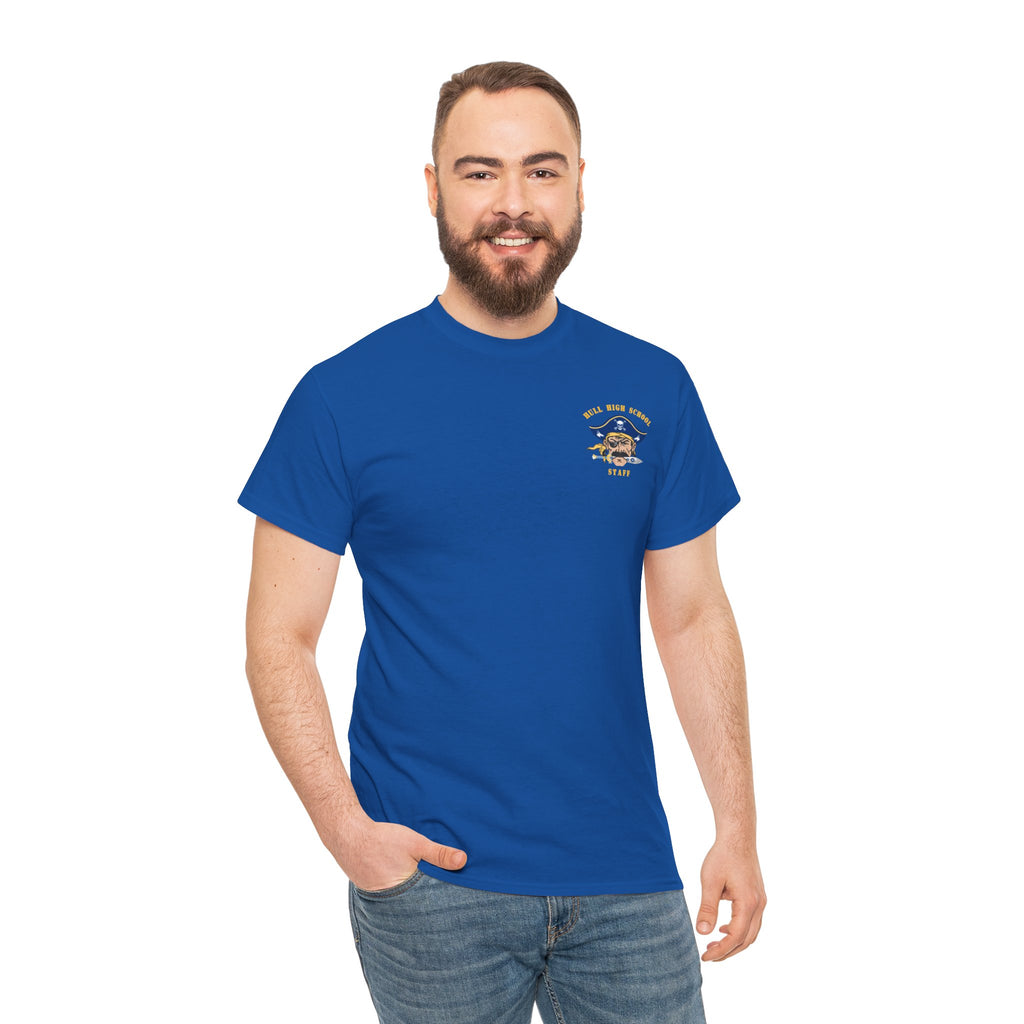 Hull High School - Hull Pirates - Adult Cotton T-Shirt