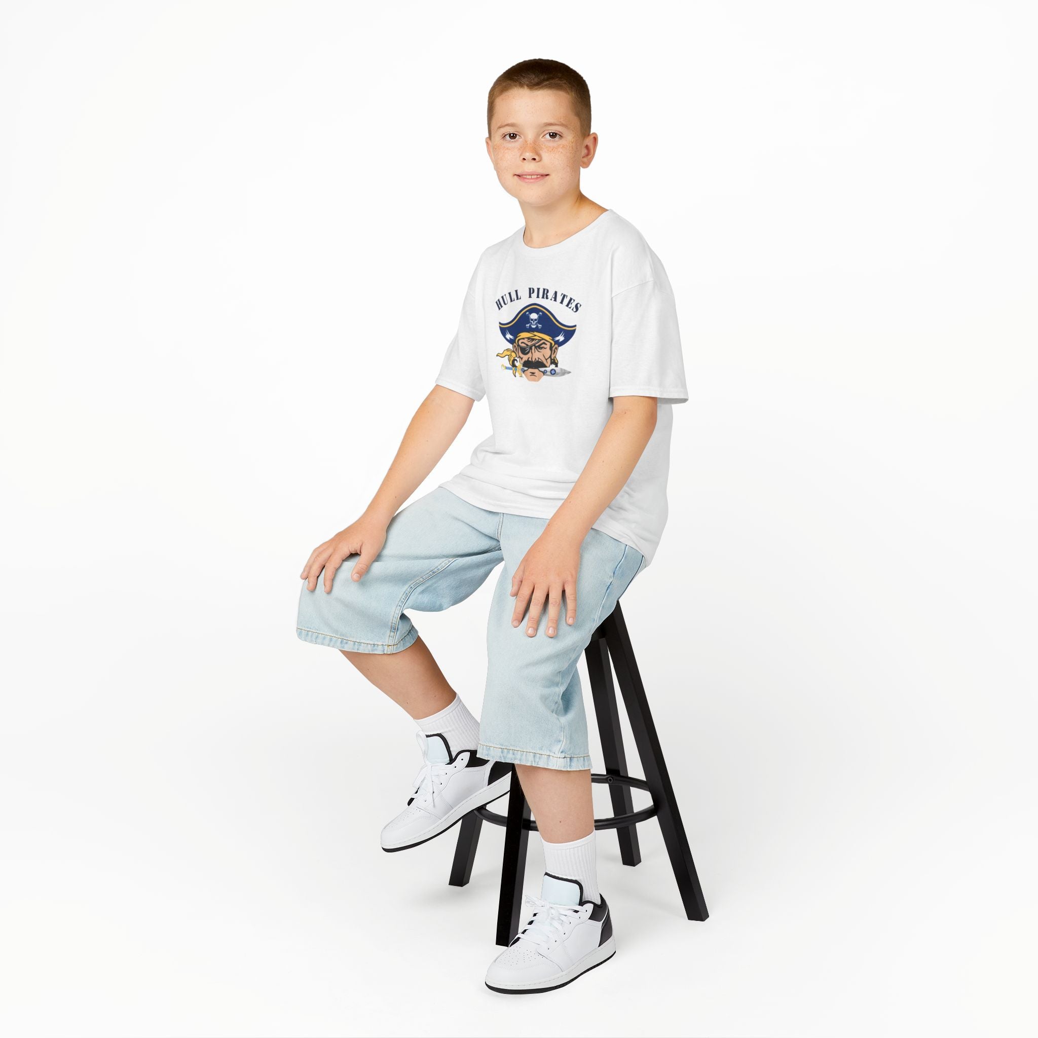 Hull Pirates - Kids Cotton Tee, Name/Number Personalization