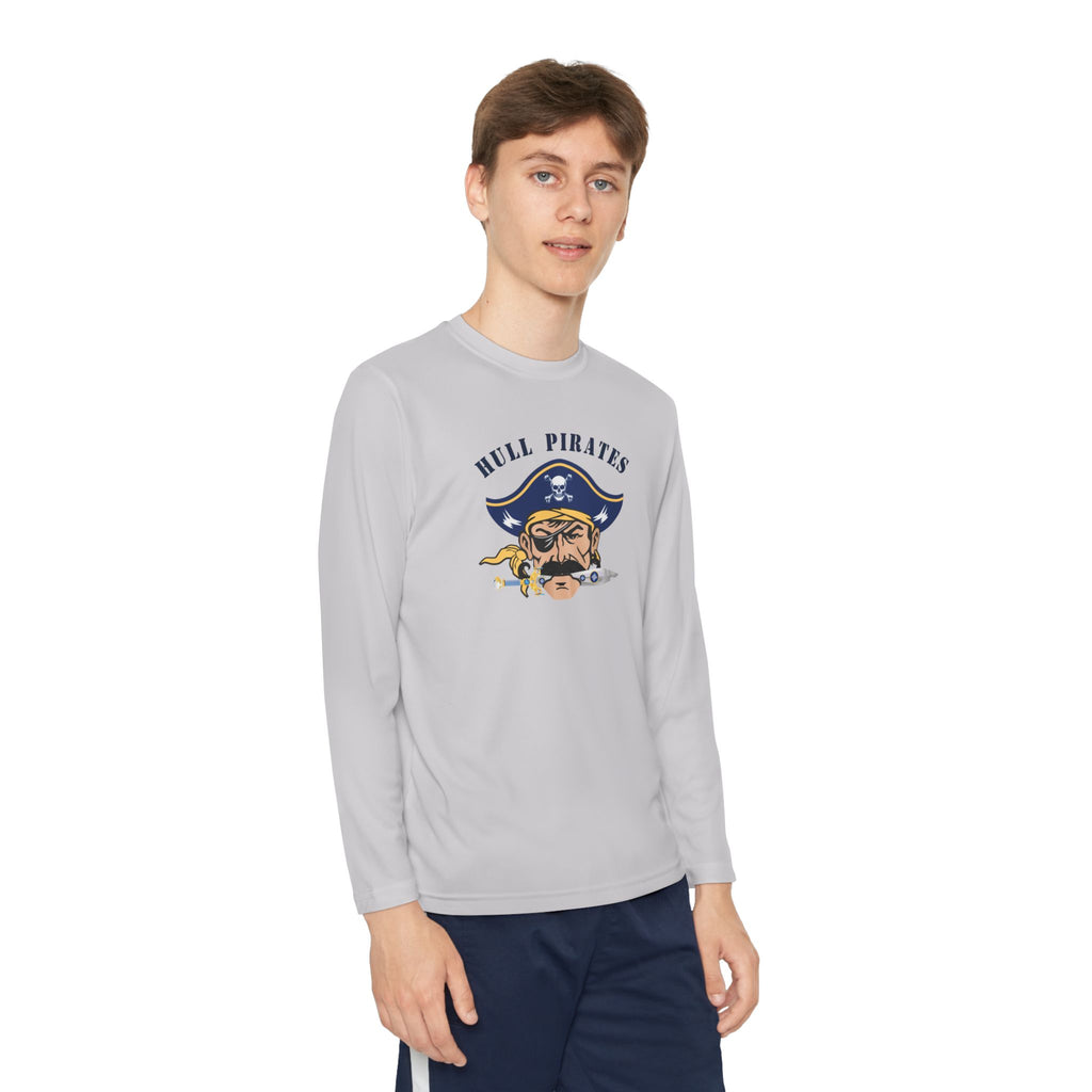 Hull Pirates - Kids Performance Long Sleeve T-Shirt, Name/Number Personalization
