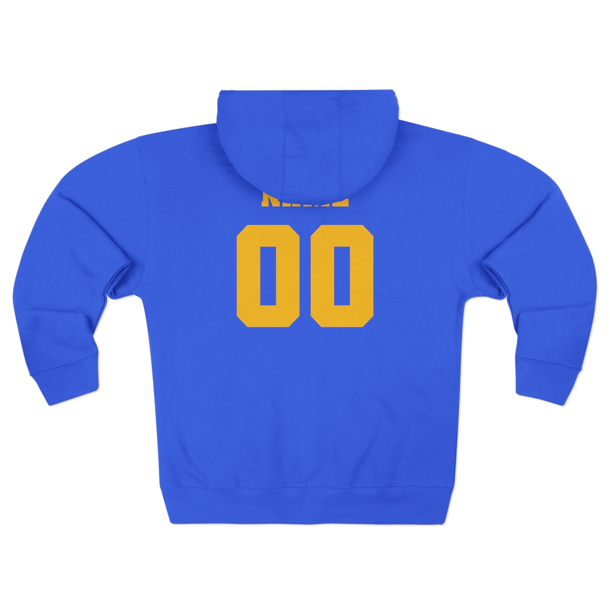 Hull Pirates - Adult Full Zip Fleece Hoodie, Name/Number Personalization