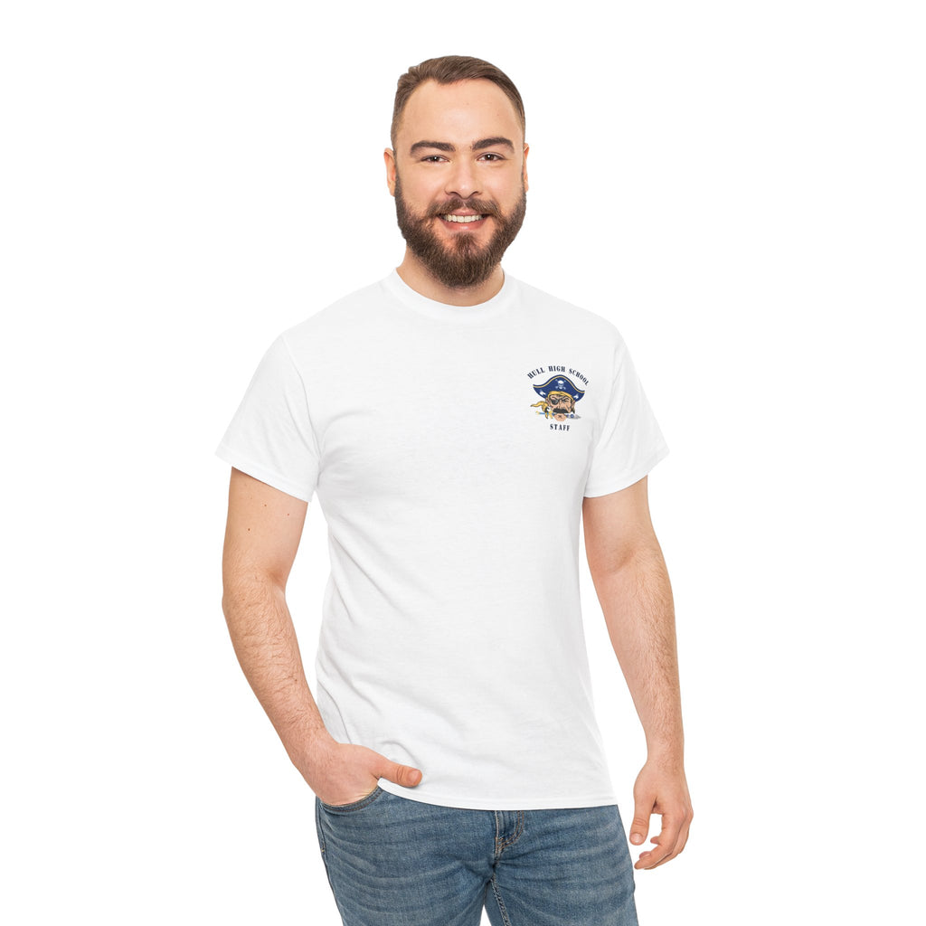 Hull High School - Hull Pirates - Adult Cotton T-Shirt