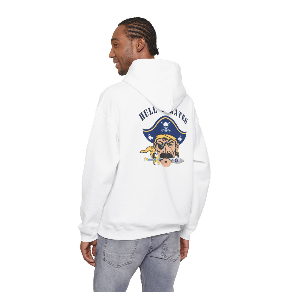 Hull High School - Hull Pirates - Adult Fleece Pullover Hoodie