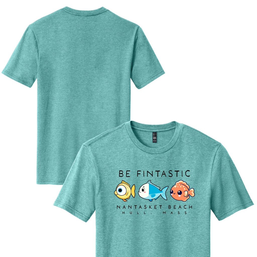 Nantasket Beach - Be Fintastic – Adult Cotton Tee