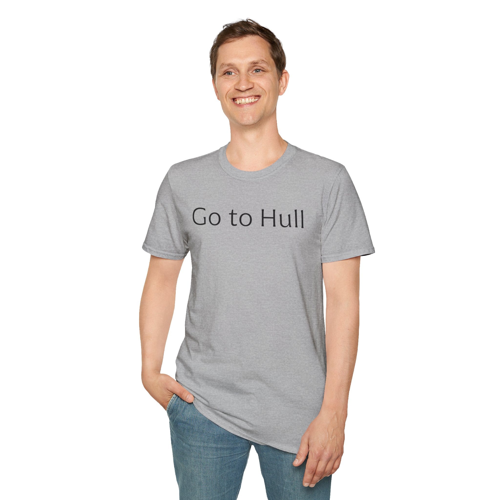 Go to Hull - Unisex Softstyle T-Shirt