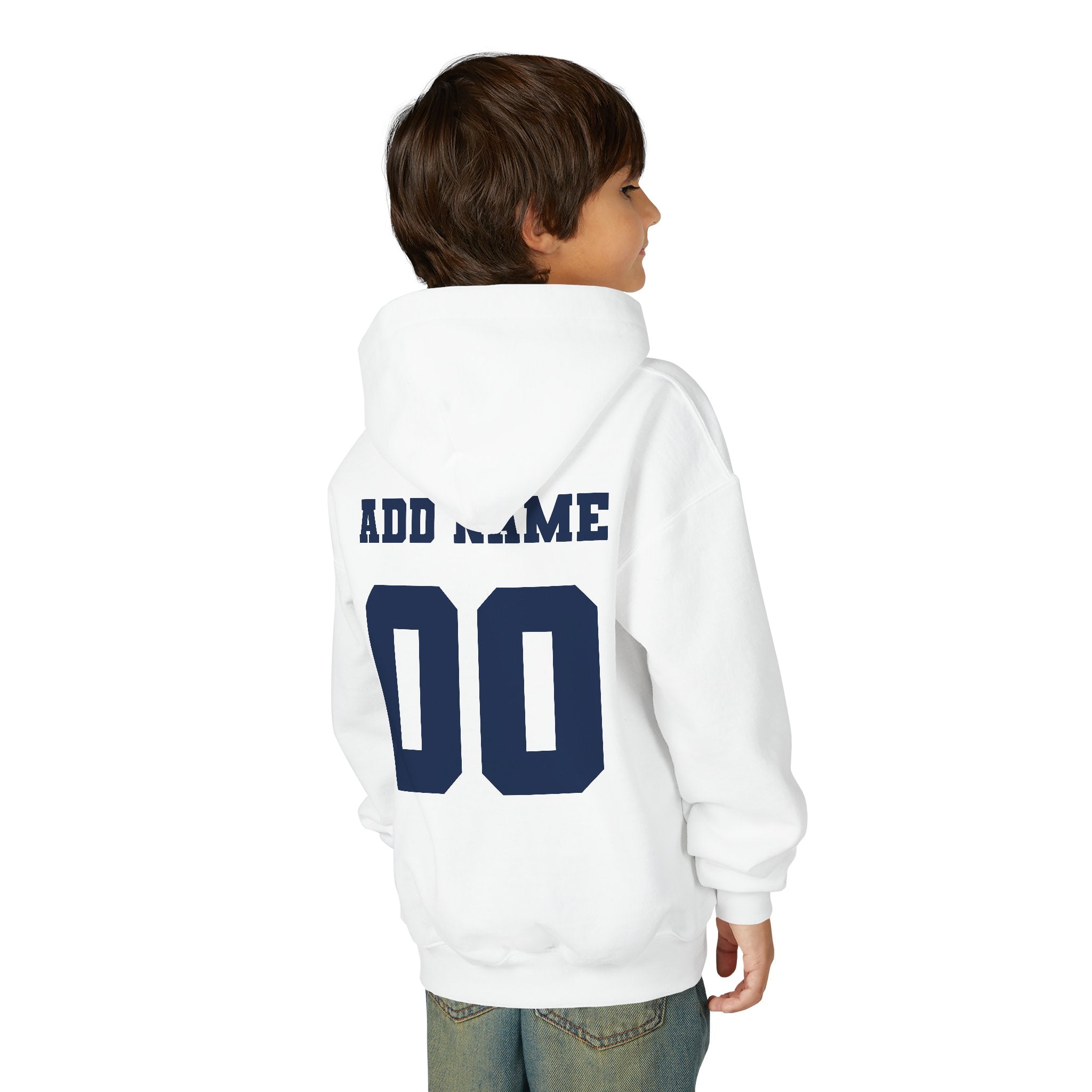 Hull Pirates - Kids Fleece Pullover Hoodie, Name/Number Personalization