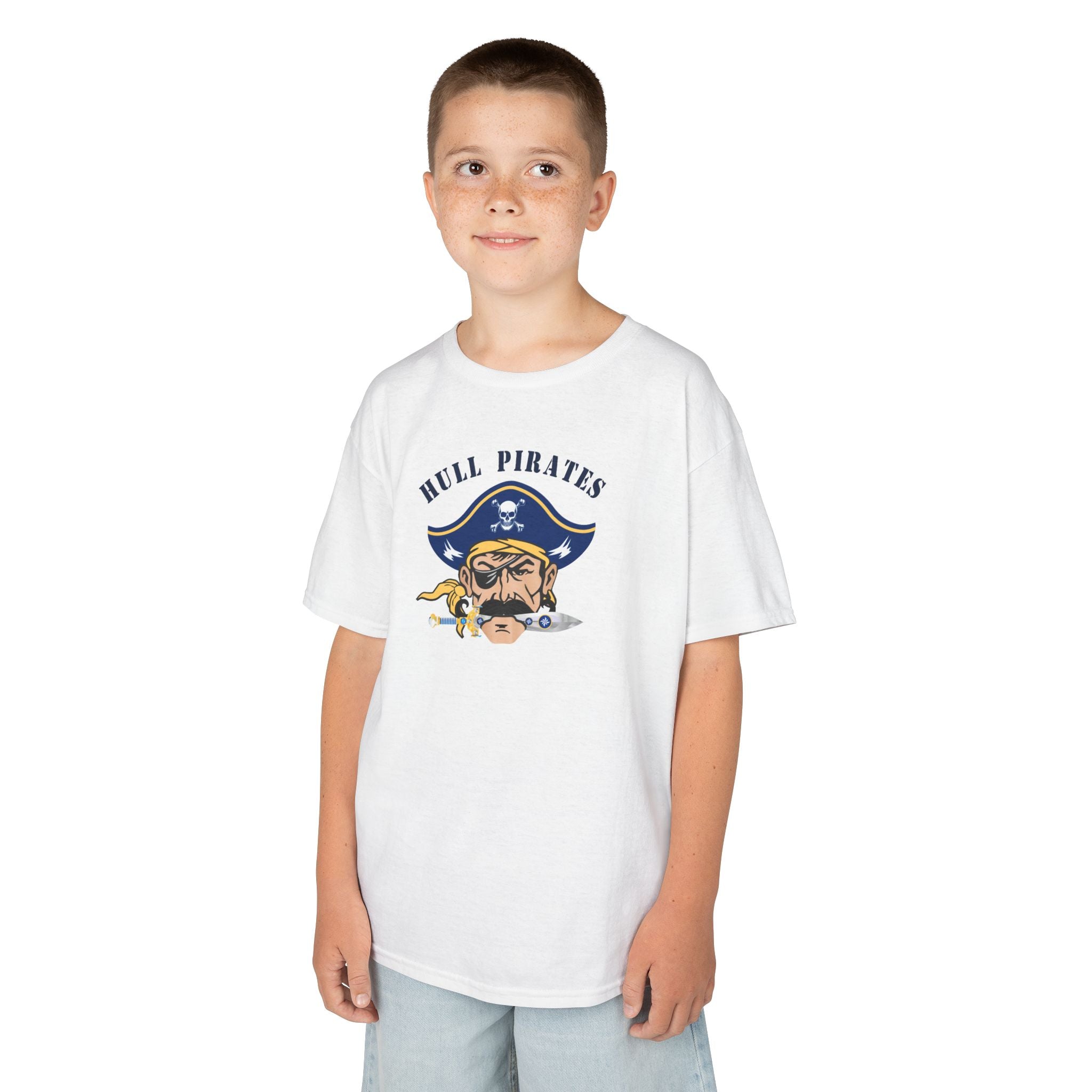 Hull Pirates - Kids Cotton Tee, Name/Number Personalization