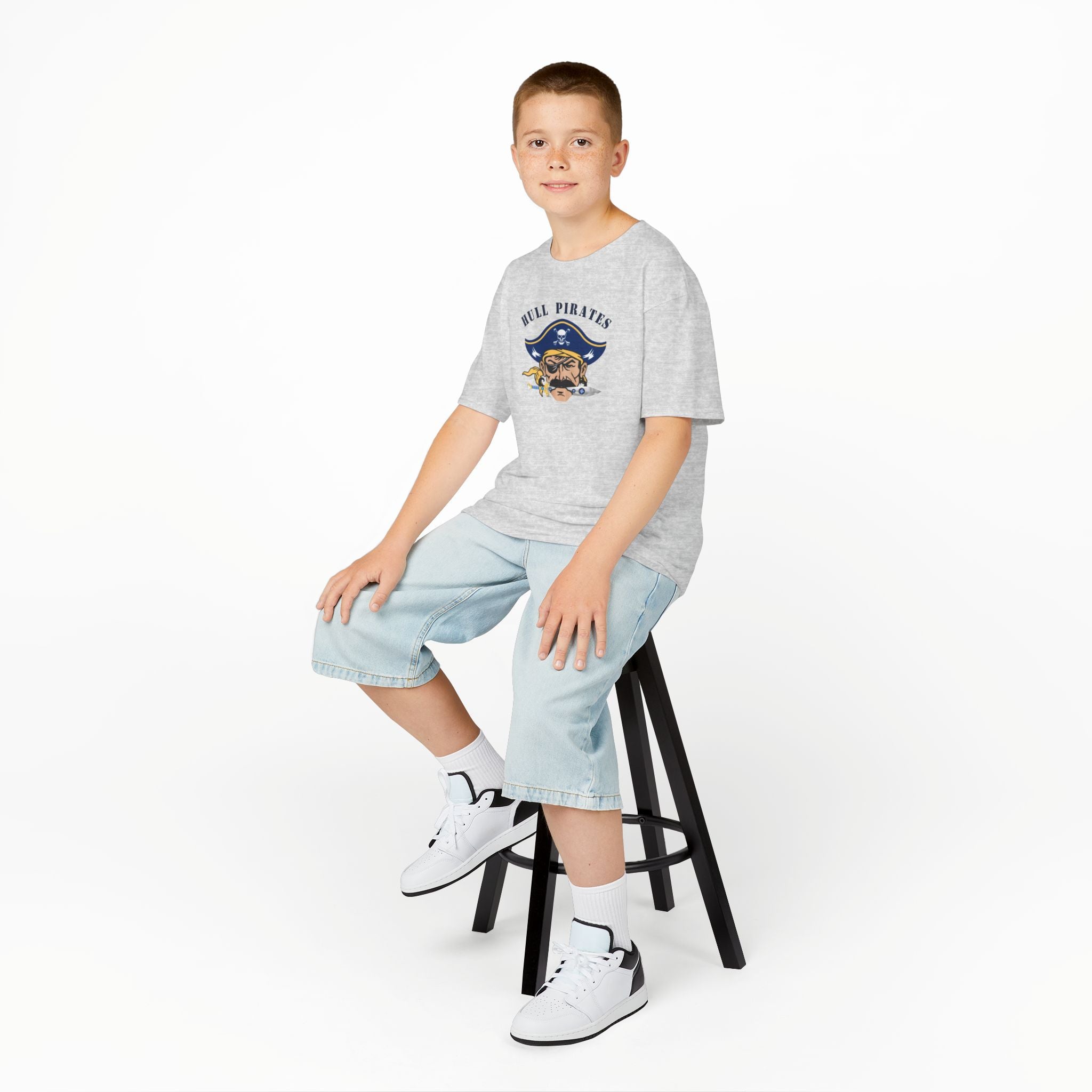 Hull Pirates - Kids Cotton Tee, Name/Number Personalization