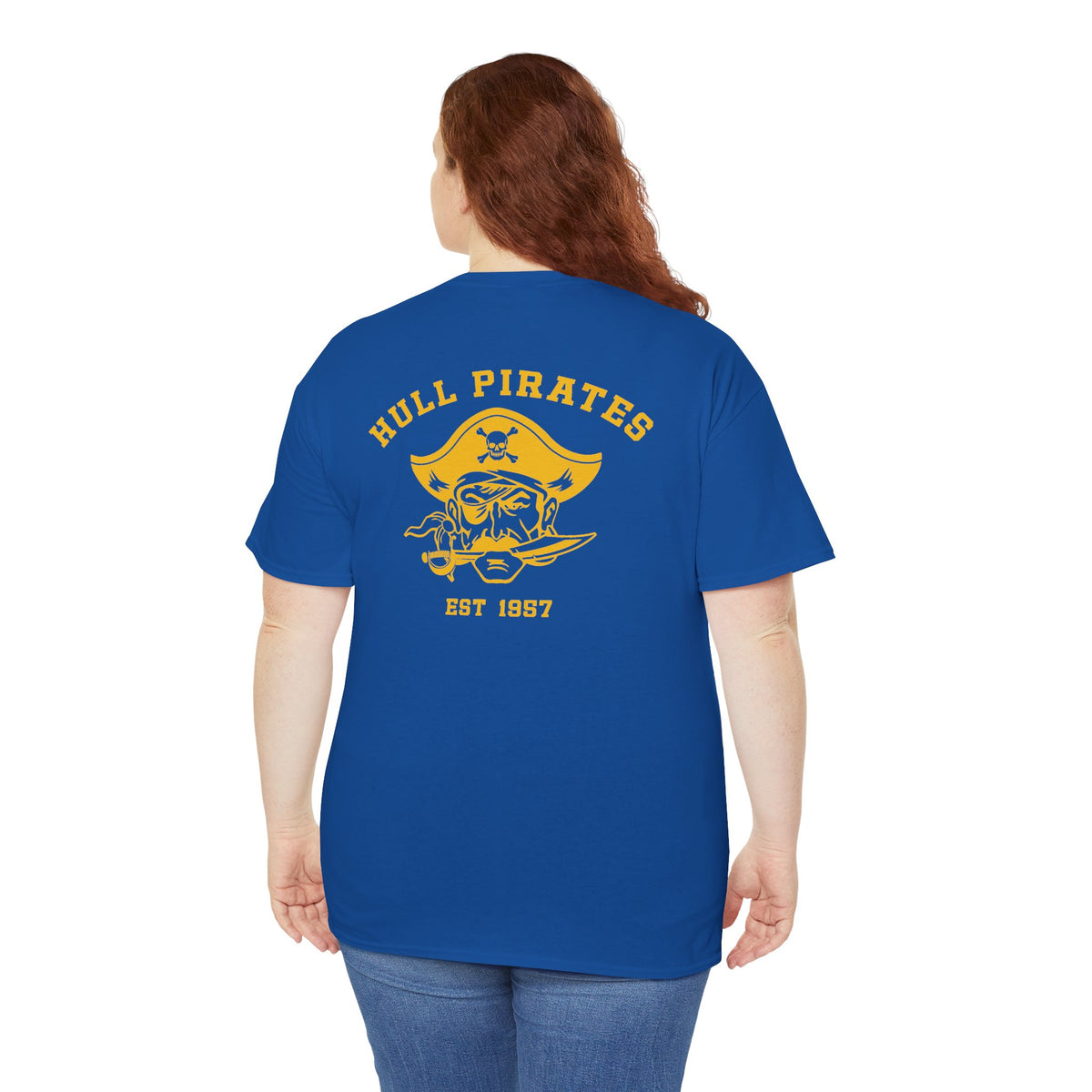 Vintage Hull Pirates - Adult Cotton T-Shirt