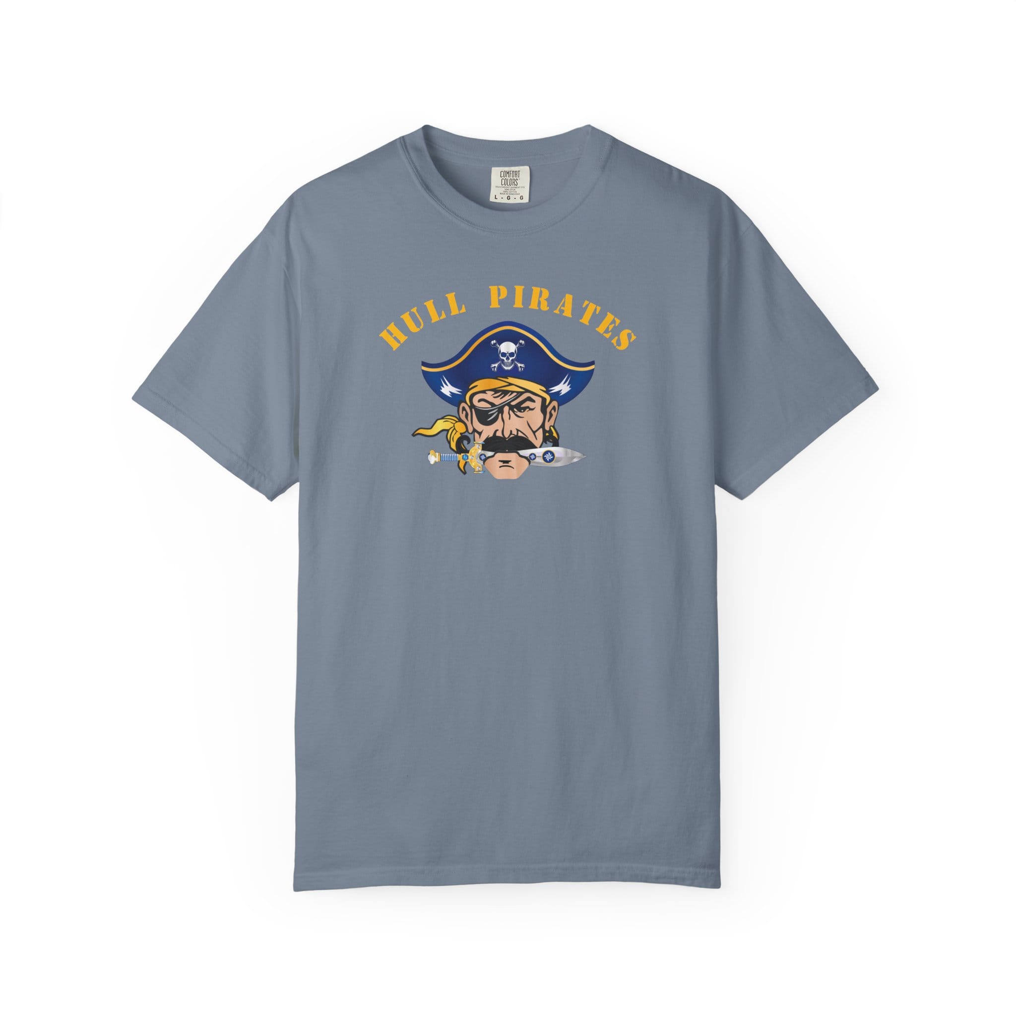 Hull Pirates - Adult Cotton T-Shirt - Comfort Colors Brand