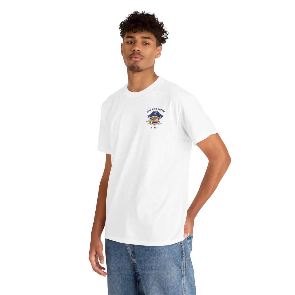 Hull High School - Hull Pirates - Adult Cotton T-Shirt