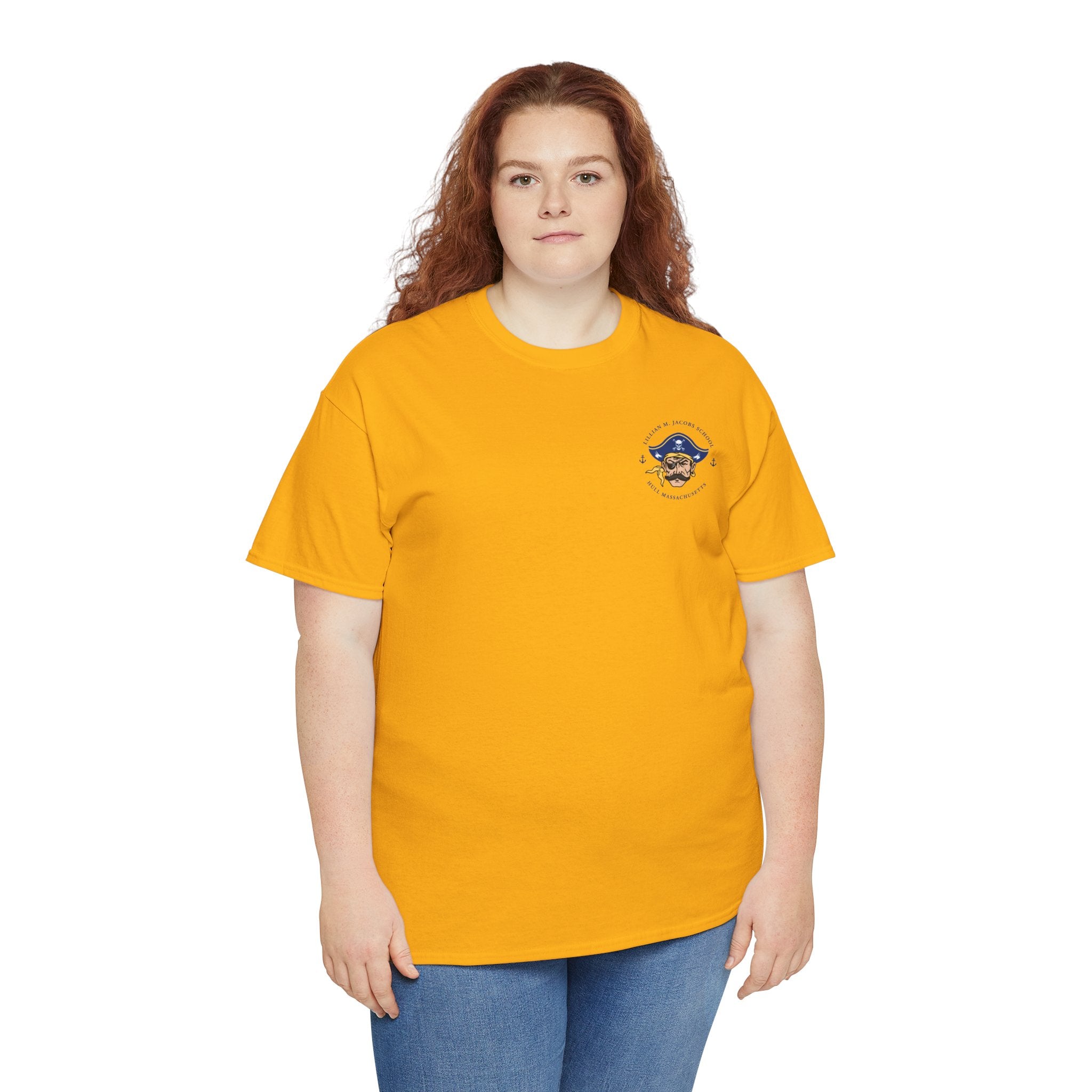 Jacobs School - Hull Pirates - Adult Cotton T-Shirt