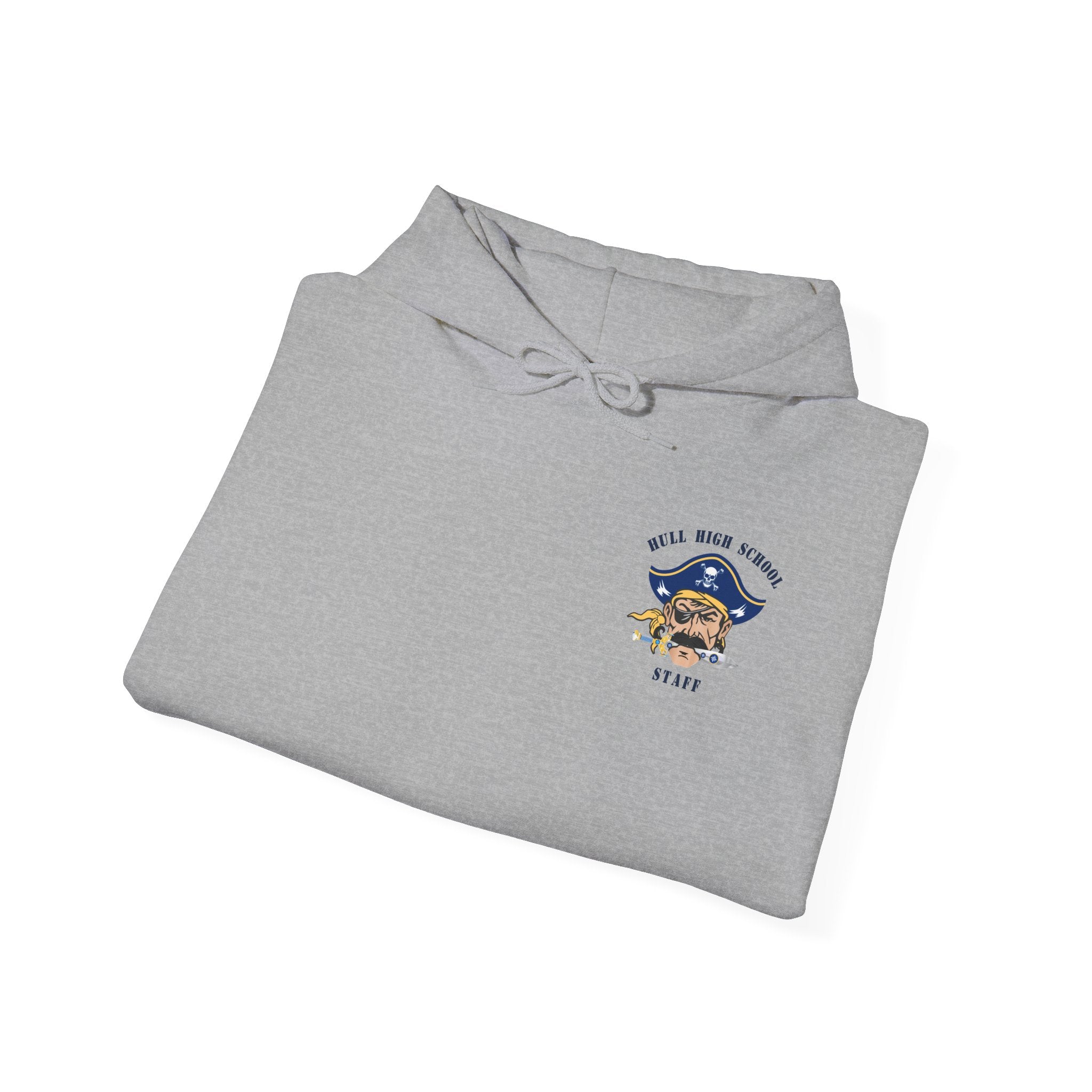 Hull High School - Hull Pirates - Adult Fleece Pullover Hoodie