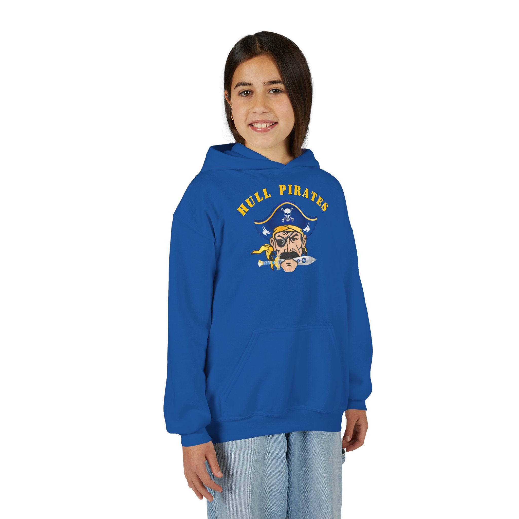 Hull Pirates - Kids Fleece Pullover Hoodie