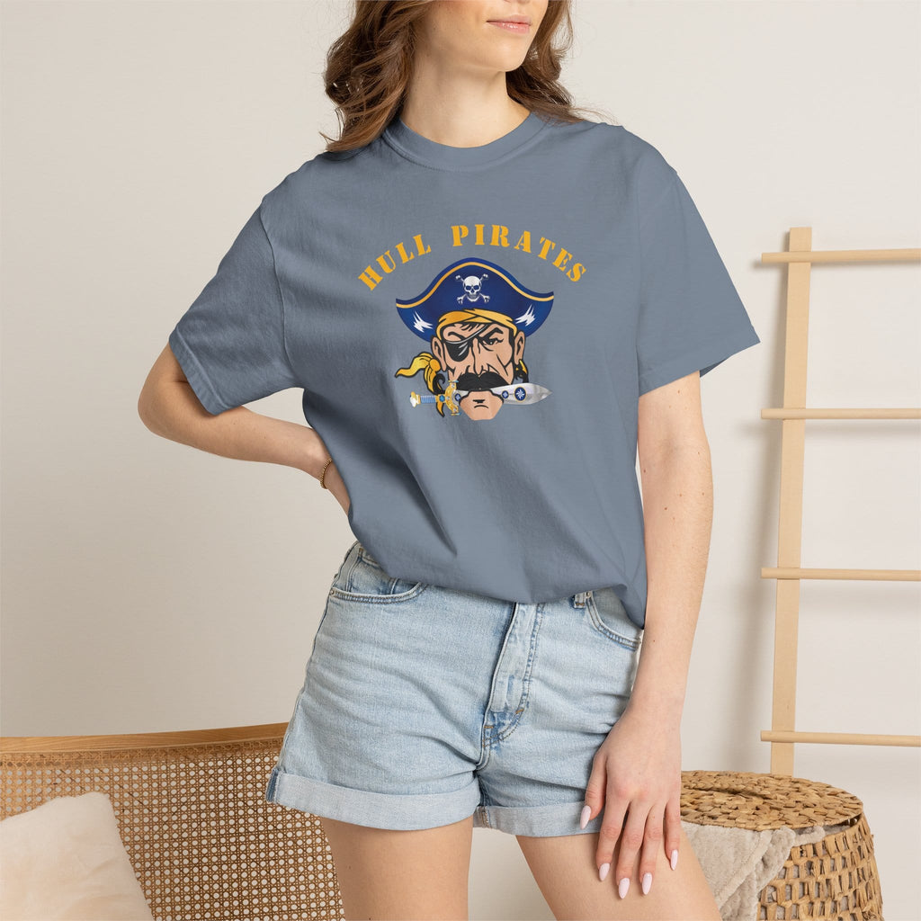 Hull Pirates - Adult Cotton T-Shirt - Comfort Colors Brand