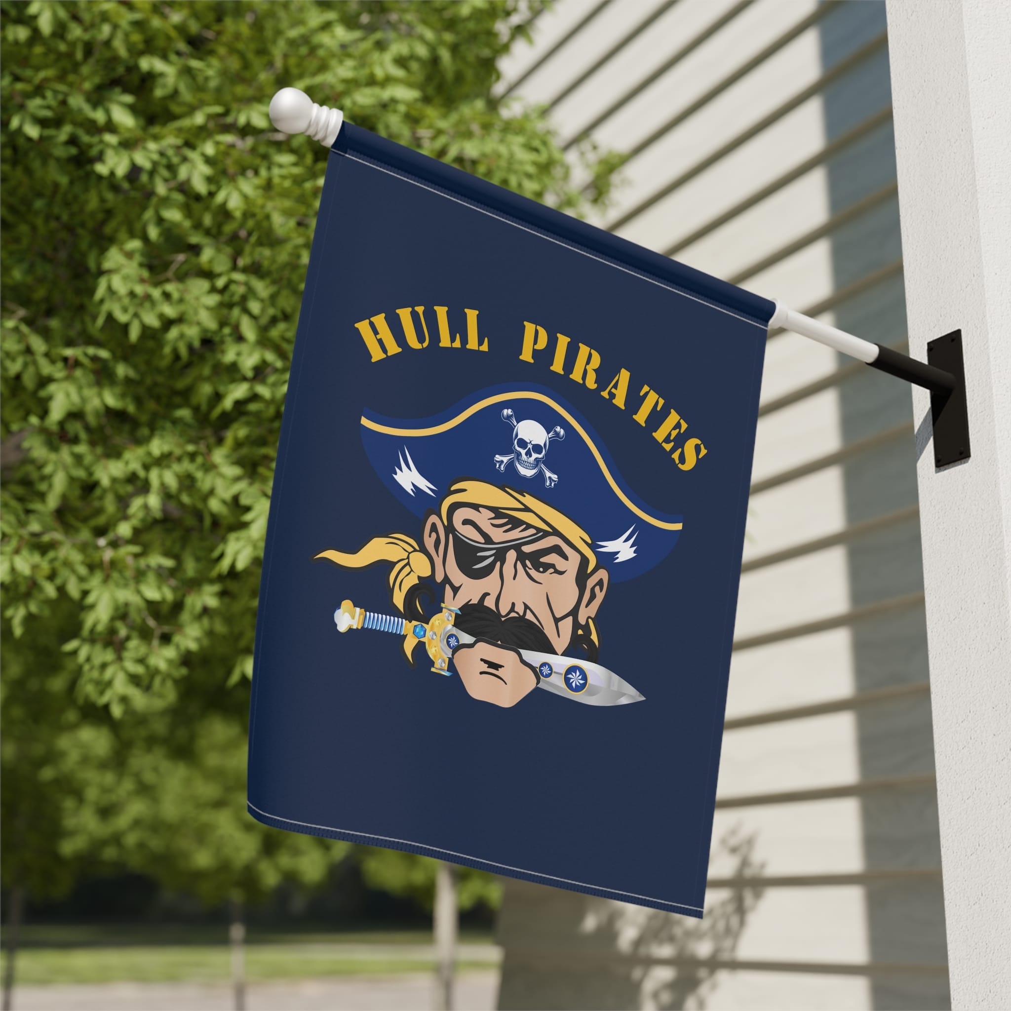 Hull Pirates Garden Flag