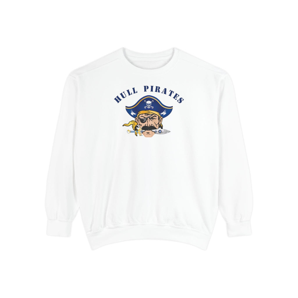 Hull Pirates - Adult Garment Dyed Sweatshirt - Comfort Colors Brand