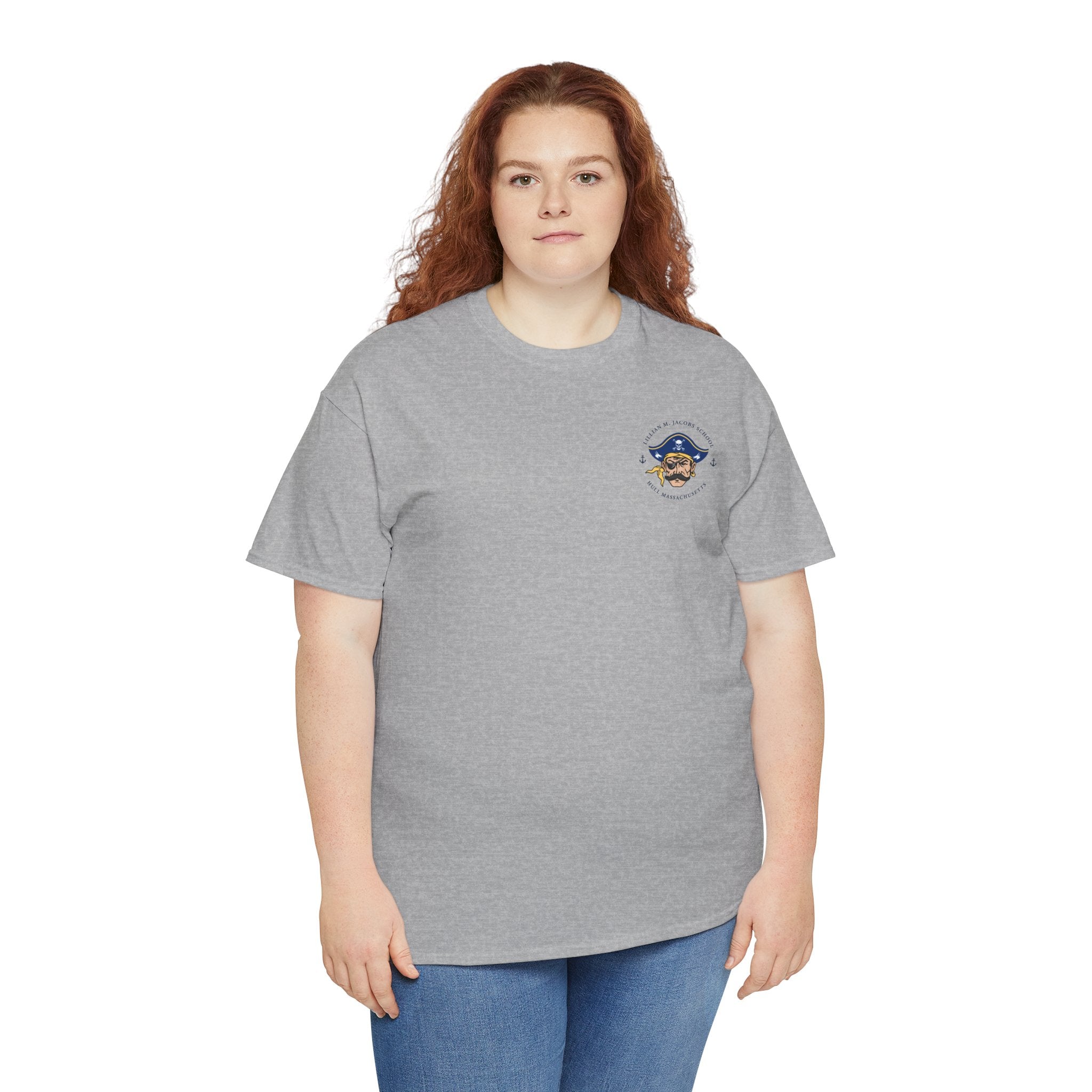 Jacobs School - Hull Pirates - Adult Cotton T-Shirt