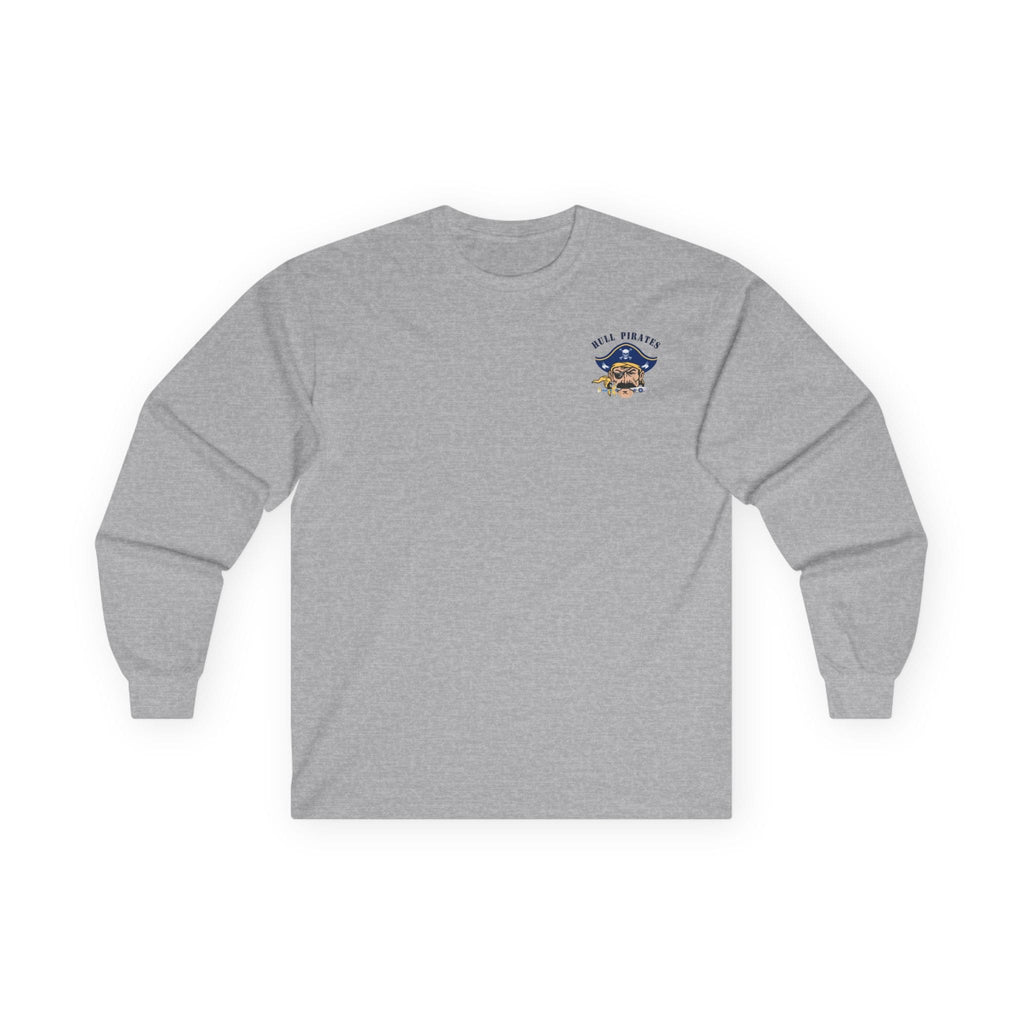 Hull Pirates - Adult Cotton Long Sleeve T-Shirt