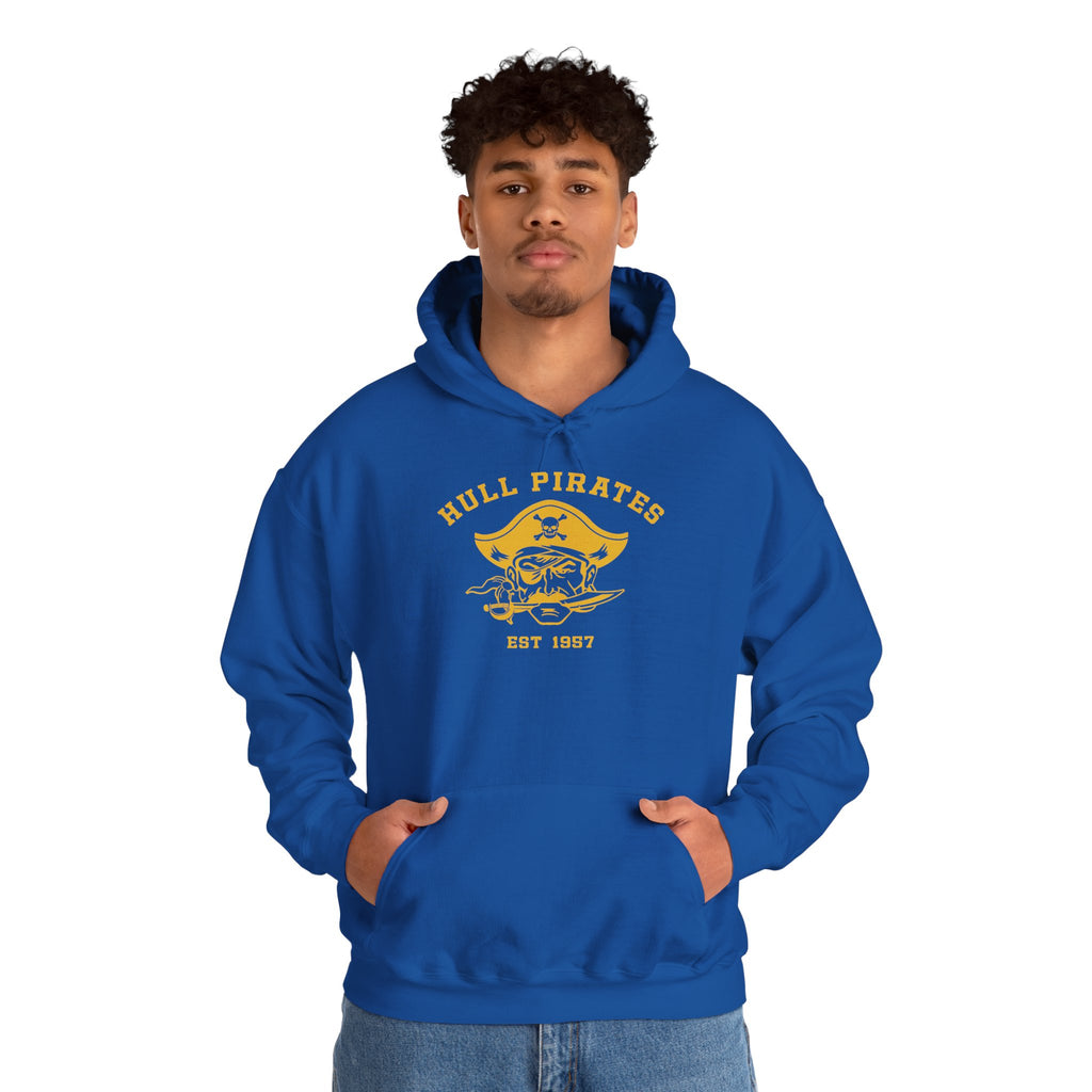 Vintage Hull Pirates - Adult Fleece Pullover Hoodie