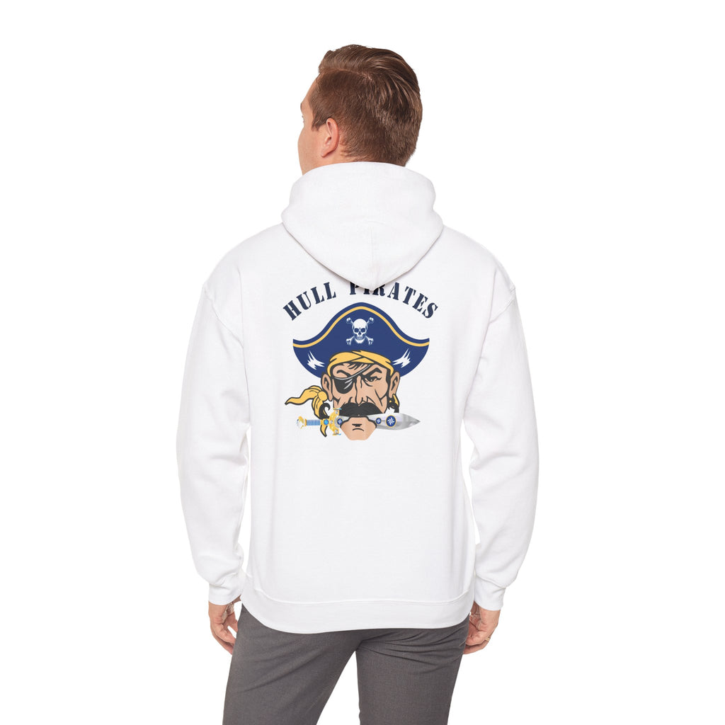 Hull High School - Hull Pirates - Adult Fleece Pullover Hoodie