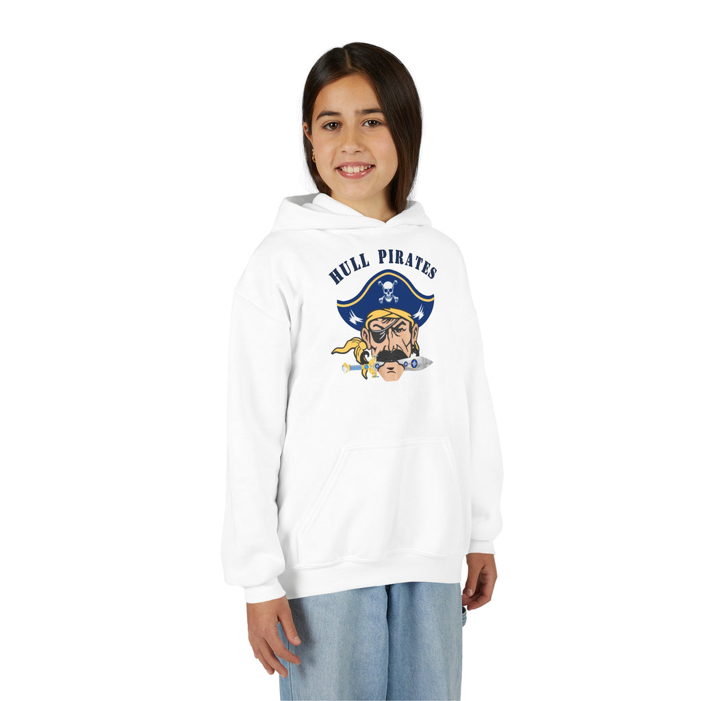 Hull Pirates - Kids Fleece Pullover Hoodie, Name/Number Personalization