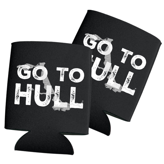 Go To Hull, 12oz Can Cooler, 2 - Pack
