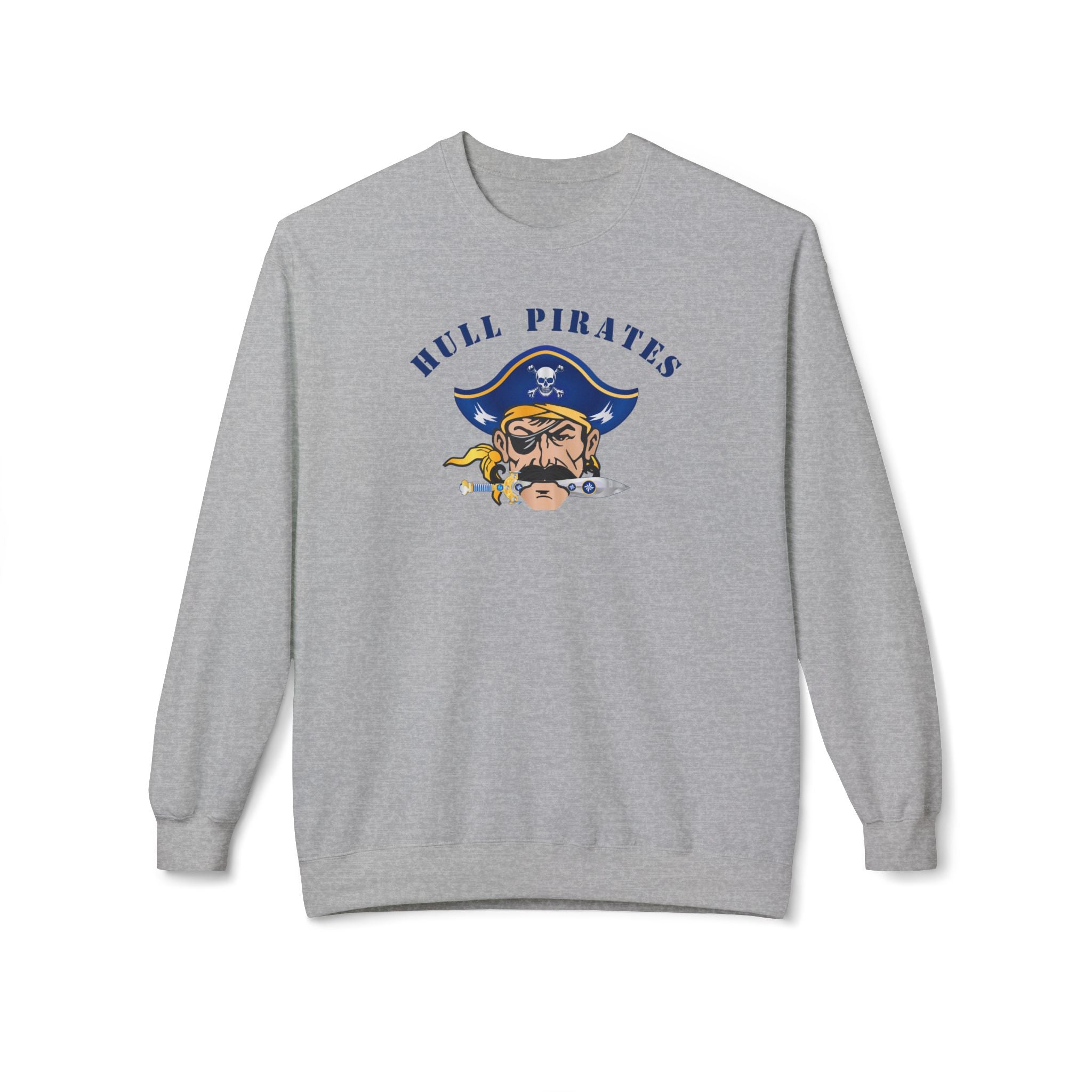 Hull Pirates - Adult Fleece Crewneck Sweatshirt