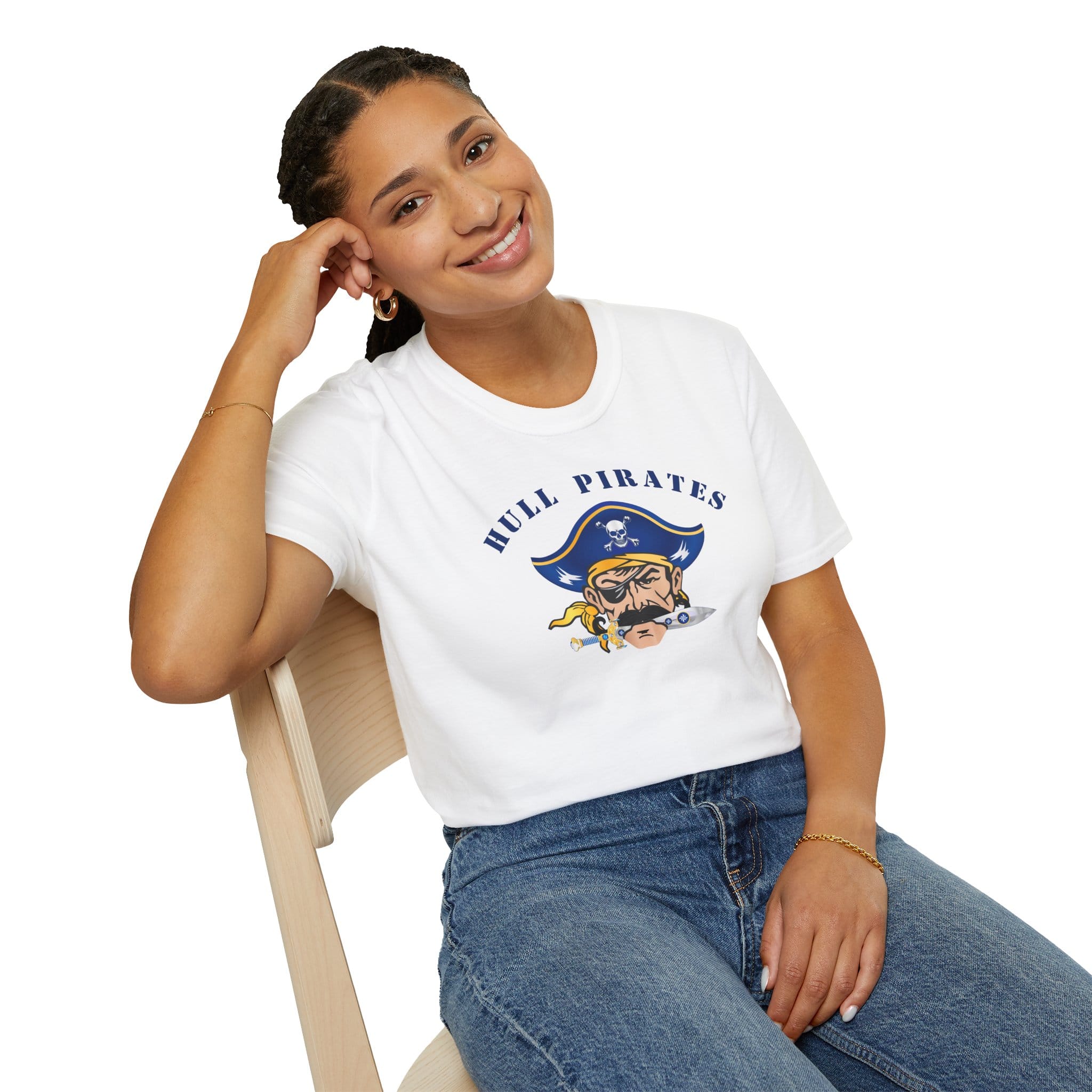 Hull Pirates - Adult Cotton T-Shirt