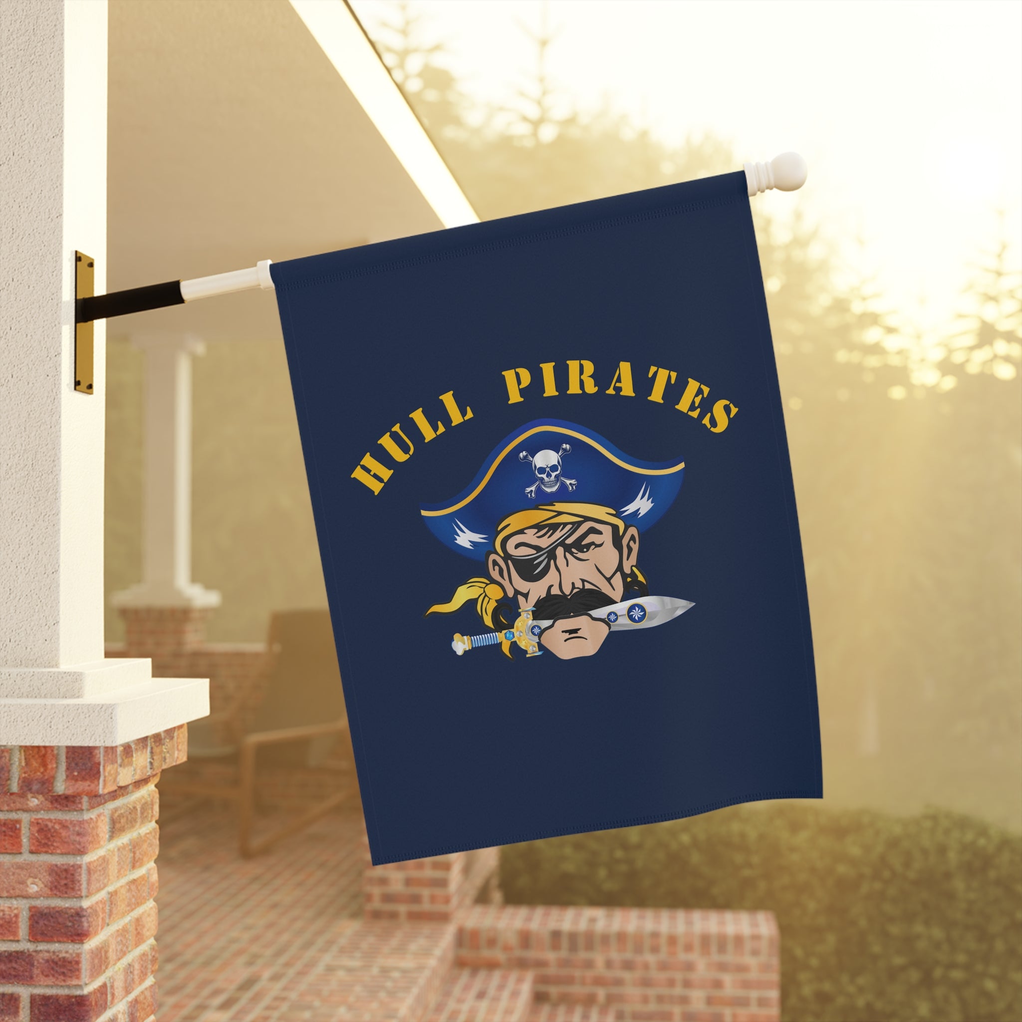 Hull Pirates Garden Flag