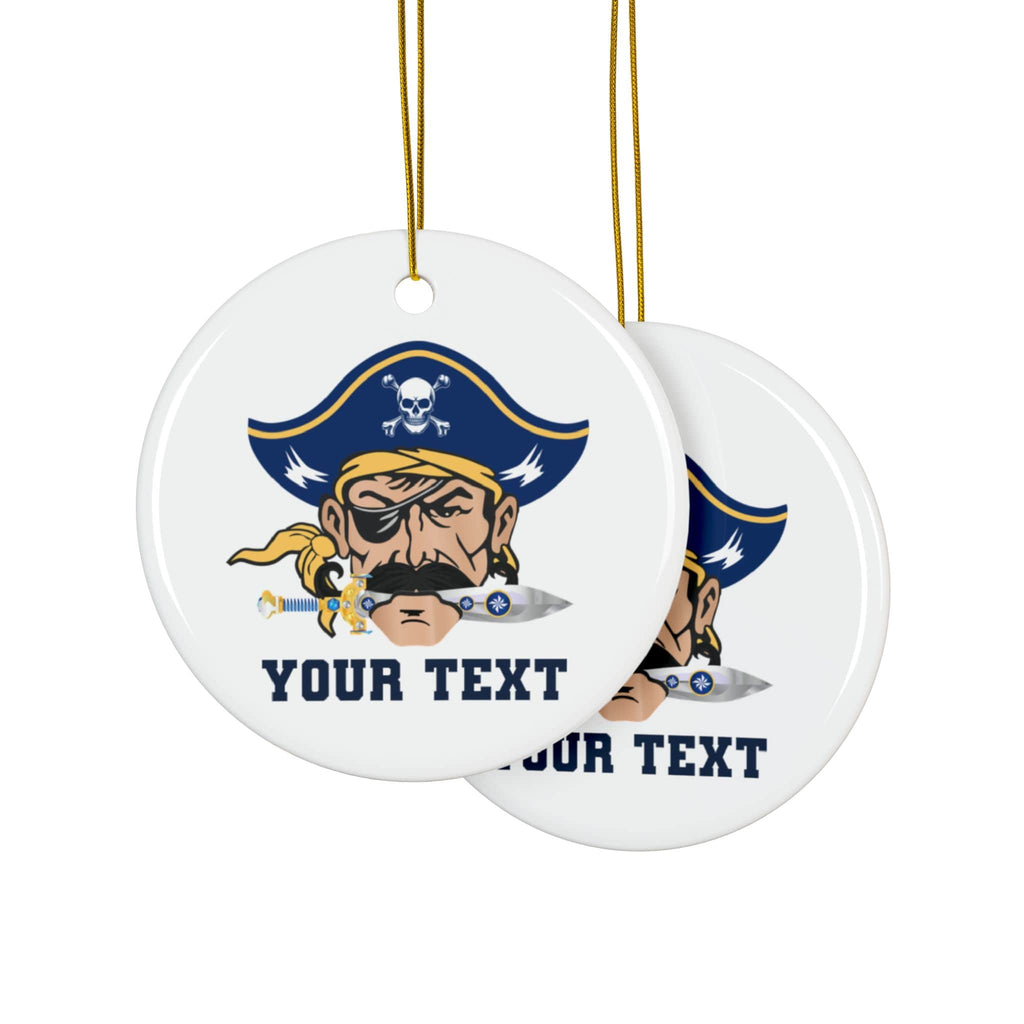 Hull Pirates - Ceramic Ornament (2 Sided), Personalized