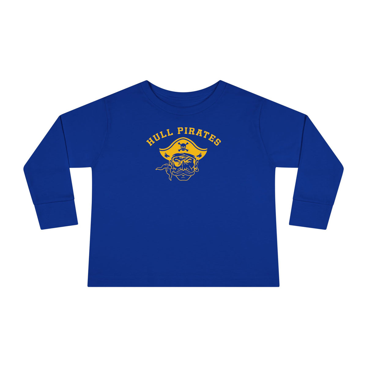 Vintage Hull Pirates - Toddler - Cotton Long Sleeve T-Shirt