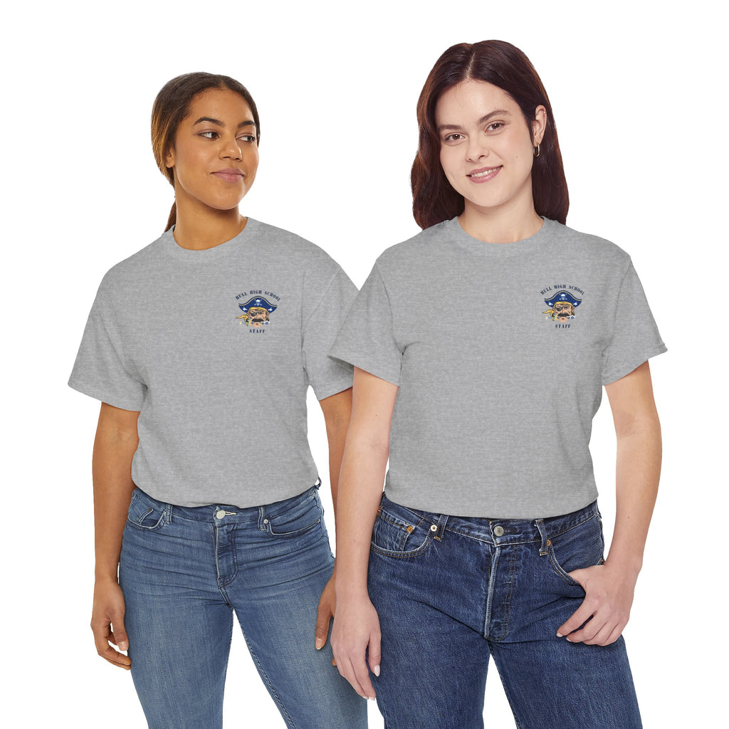 Hull High School - Hull Pirates - Adult Cotton T-Shirt