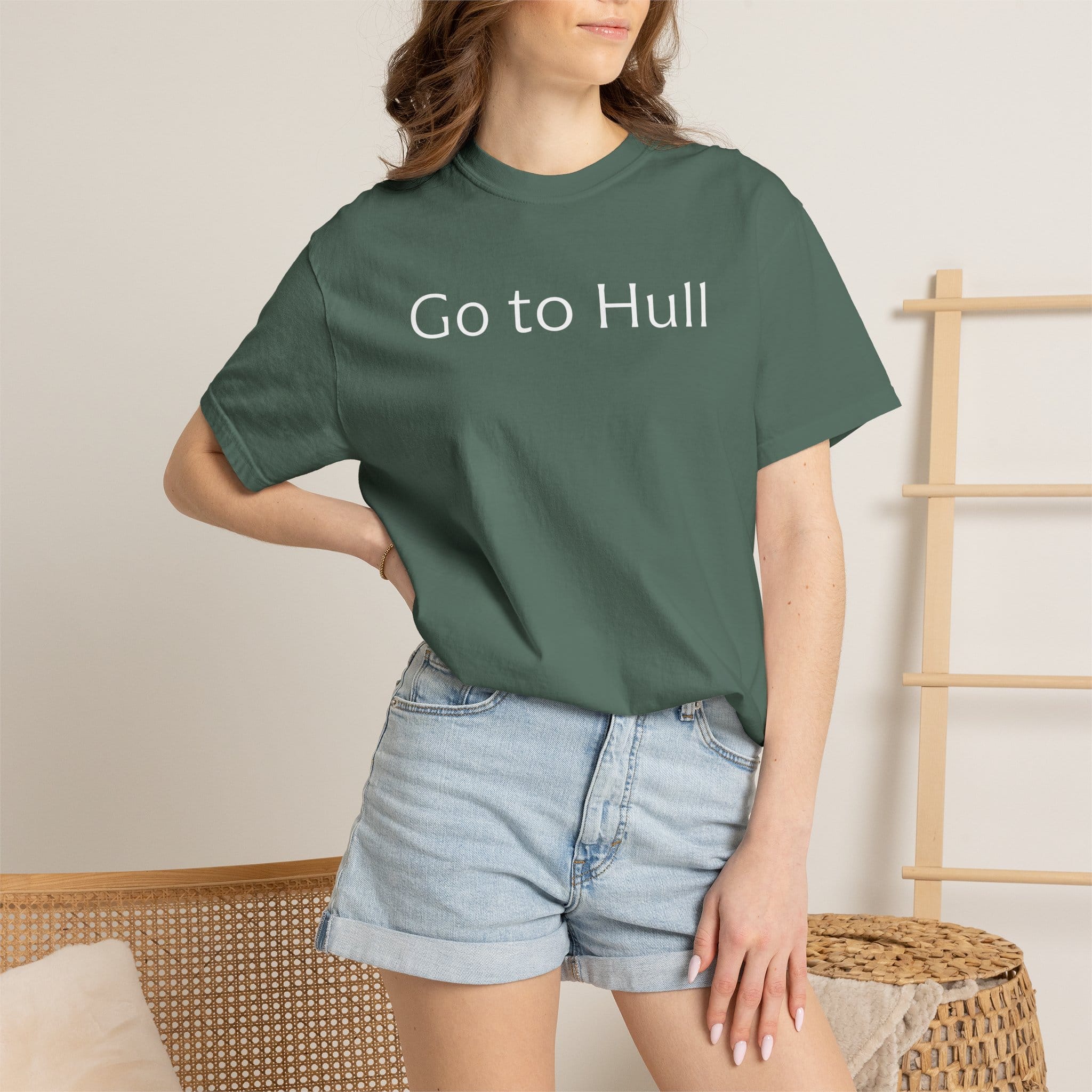 Go to Hull - Comfort Colors Brand Unisex T-Shirt