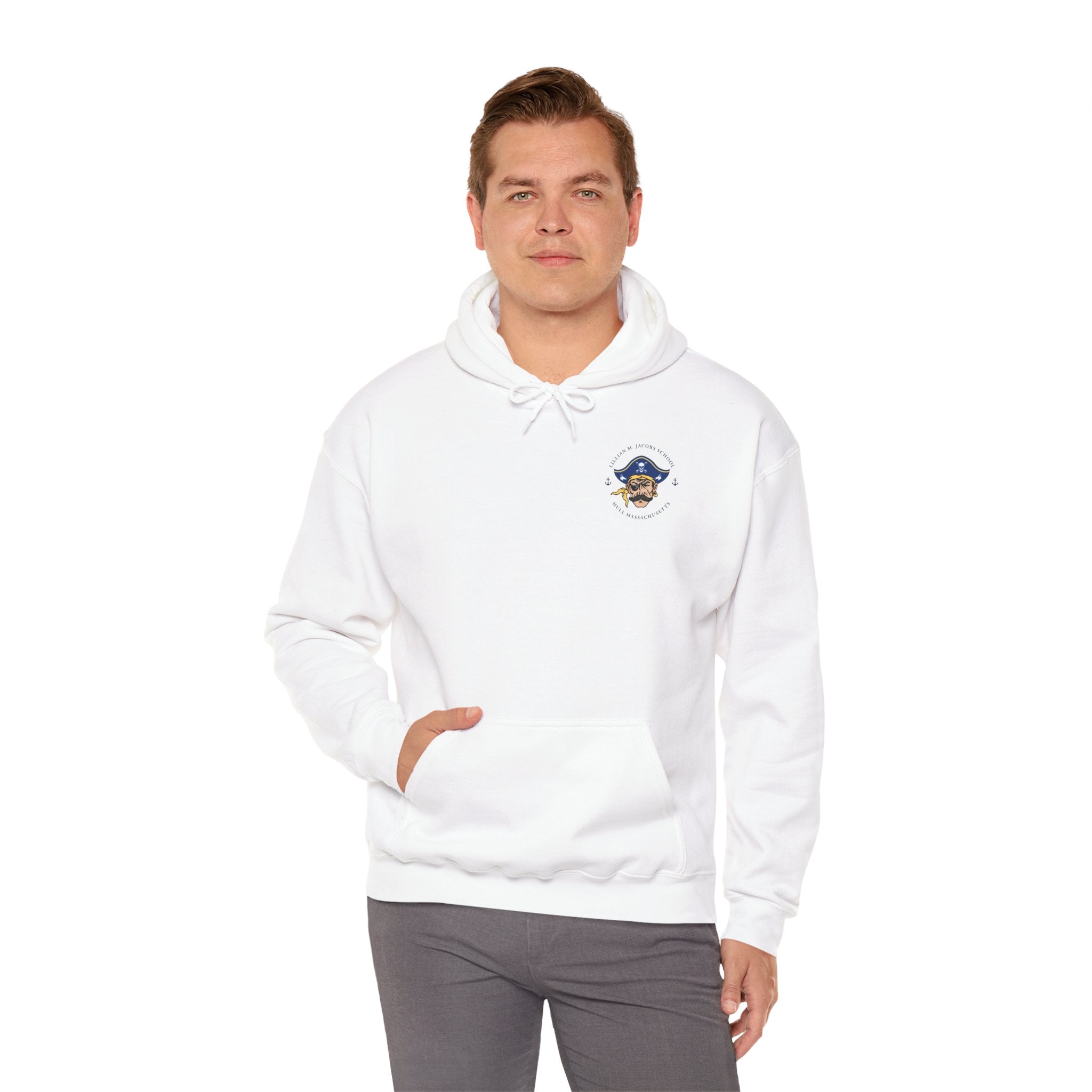 Jacobs School - Hull Pirates - Adult Fleece Pullover Hoodie