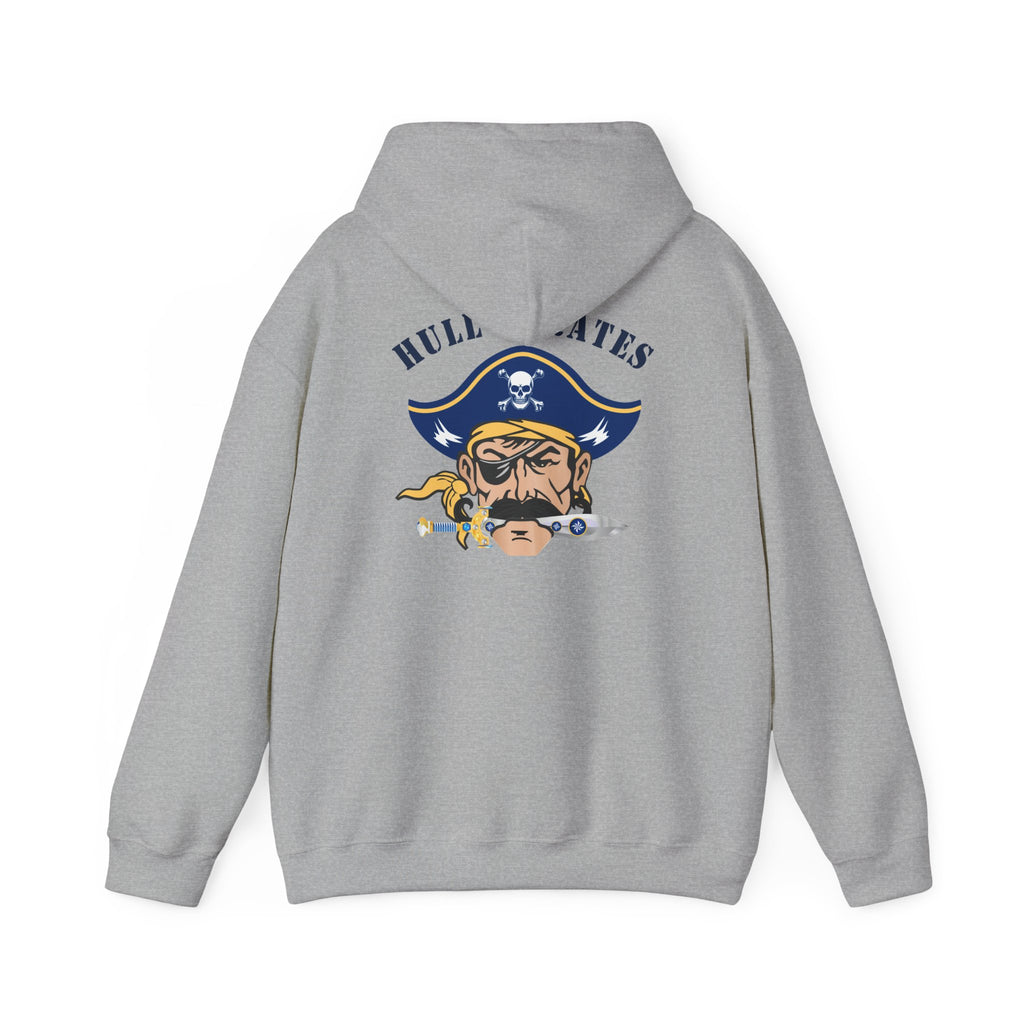 Hull High School - Hull Pirates - Adult Fleece Pullover Hoodie