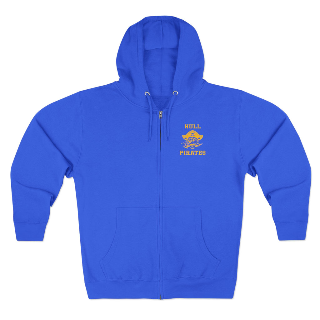 Vintage Hull Pirates - Adult Full Zip Hoodie