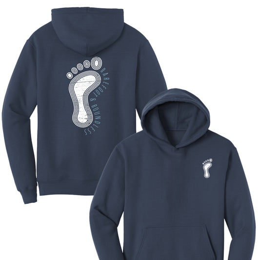 Barefoot and Boundless  – Adult Fleece Hoodie