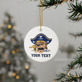 Hull Pirates - Ceramic Ornament (2 Sided), Personalized