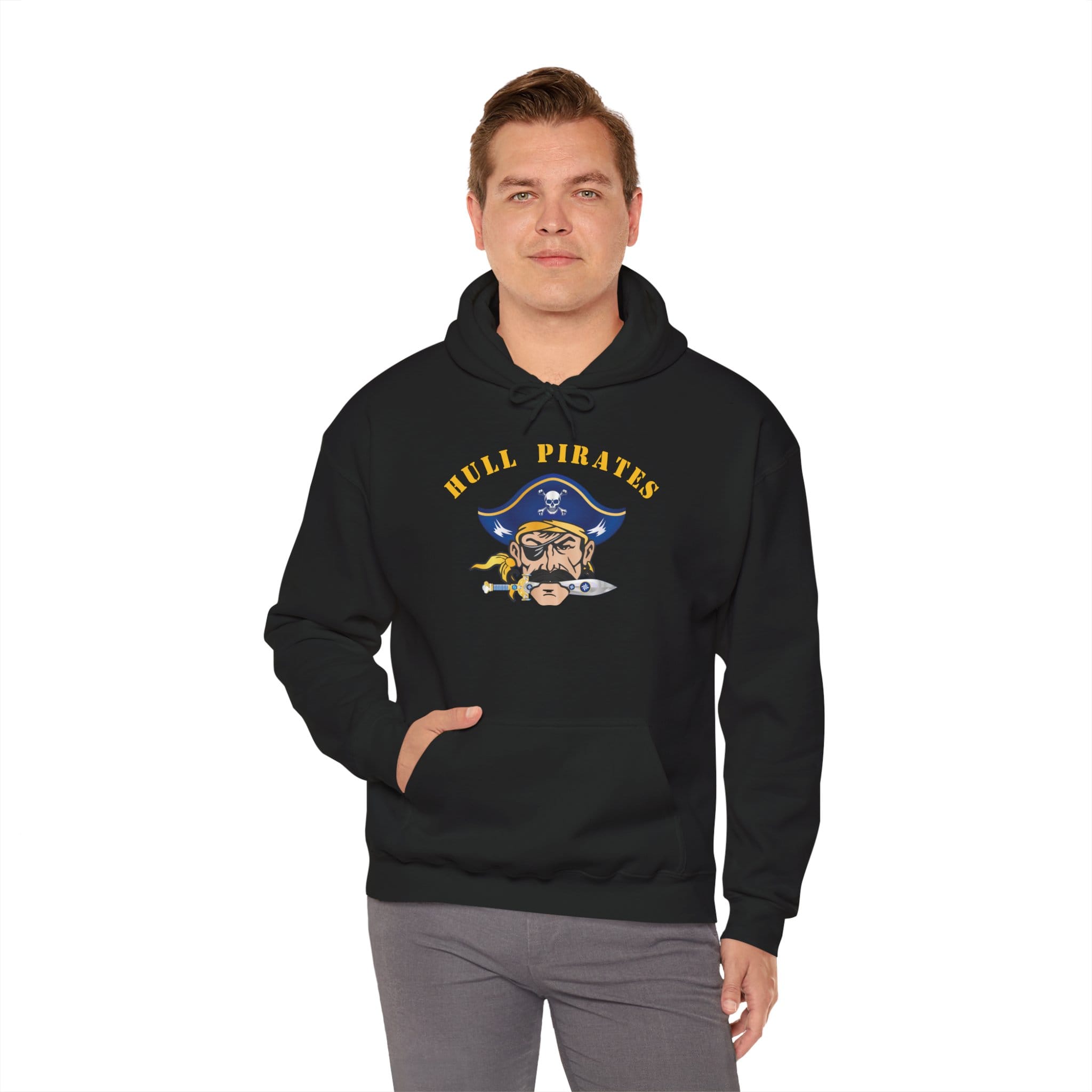 Hull Pirates - Adult Fleece Pullover Hoodie