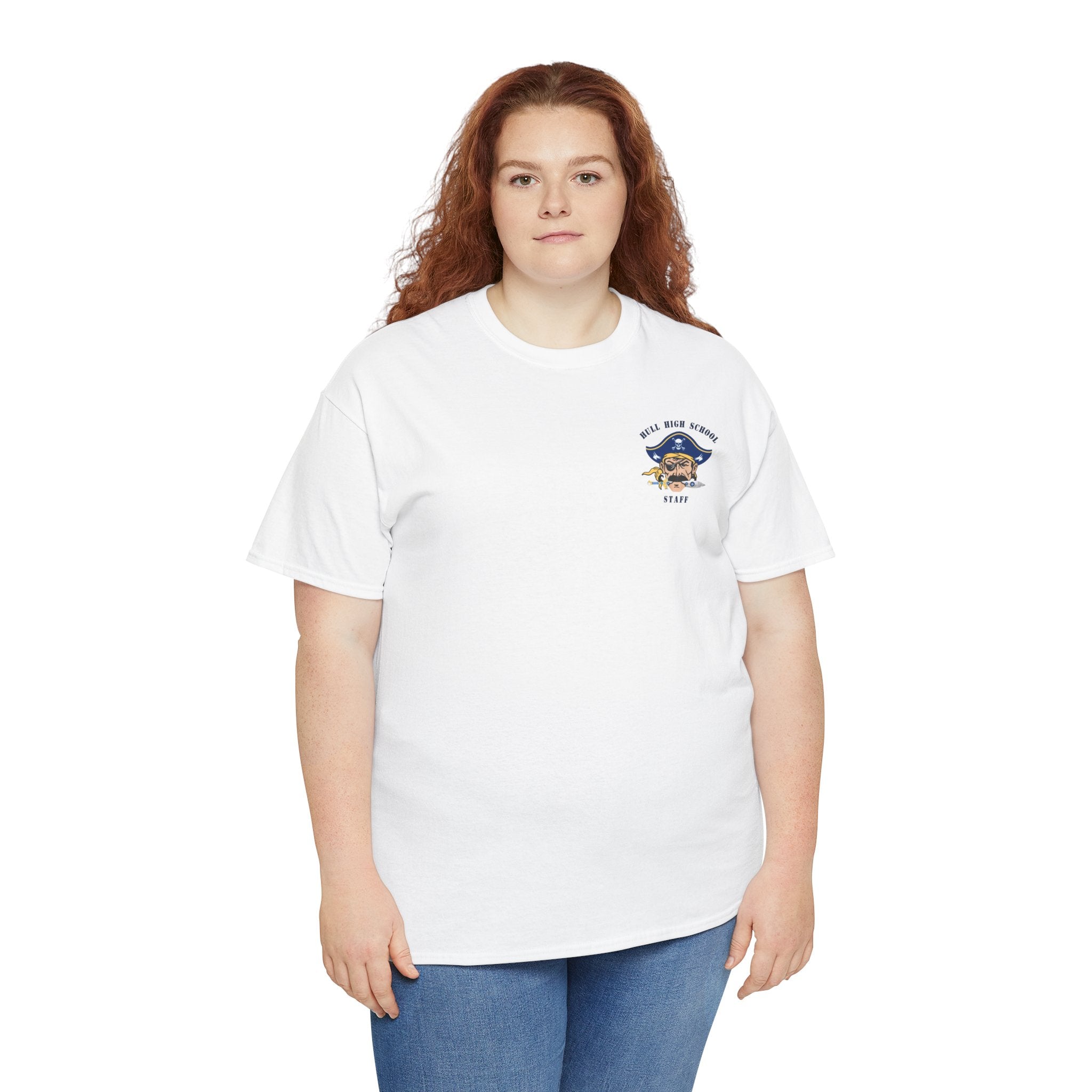 Hull High School - Hull Pirates - Adult Cotton T-Shirt
