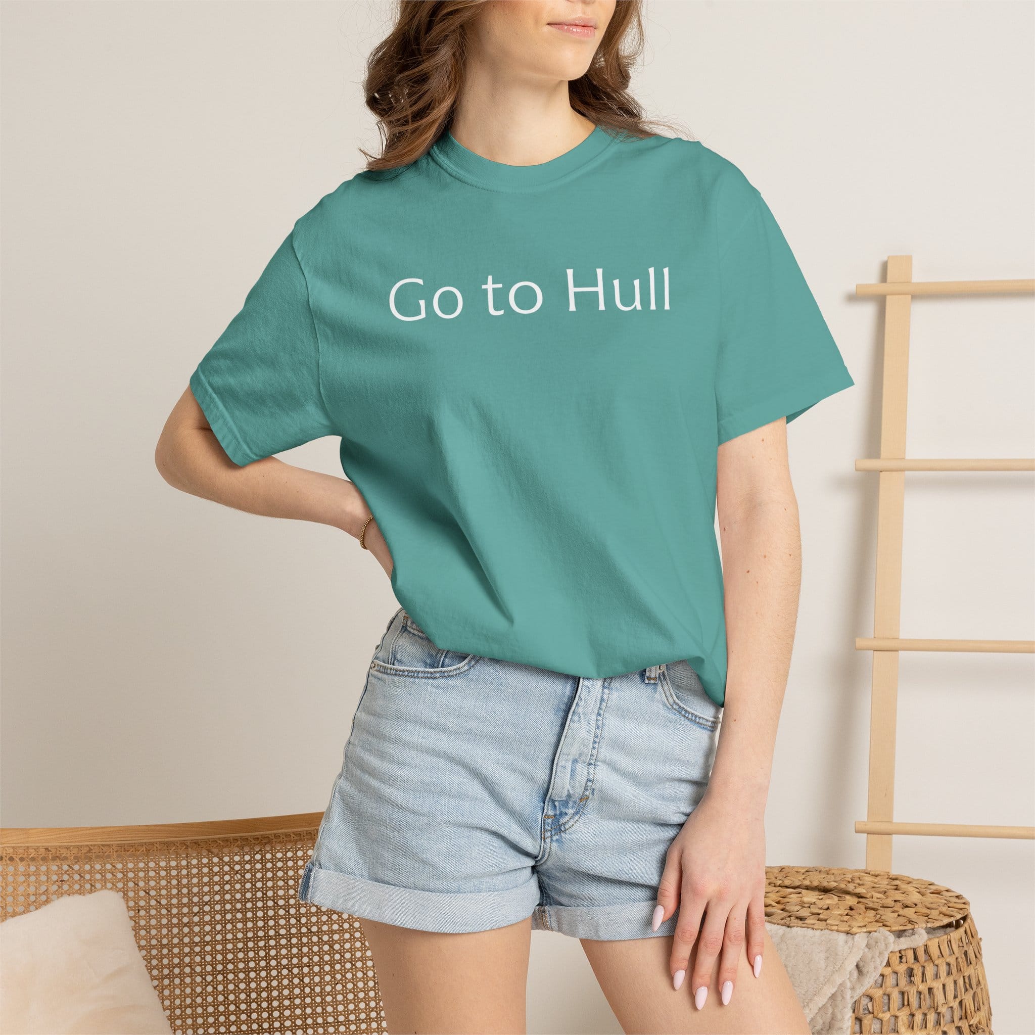 Go to Hull - Comfort Colors Brand Unisex T-Shirt