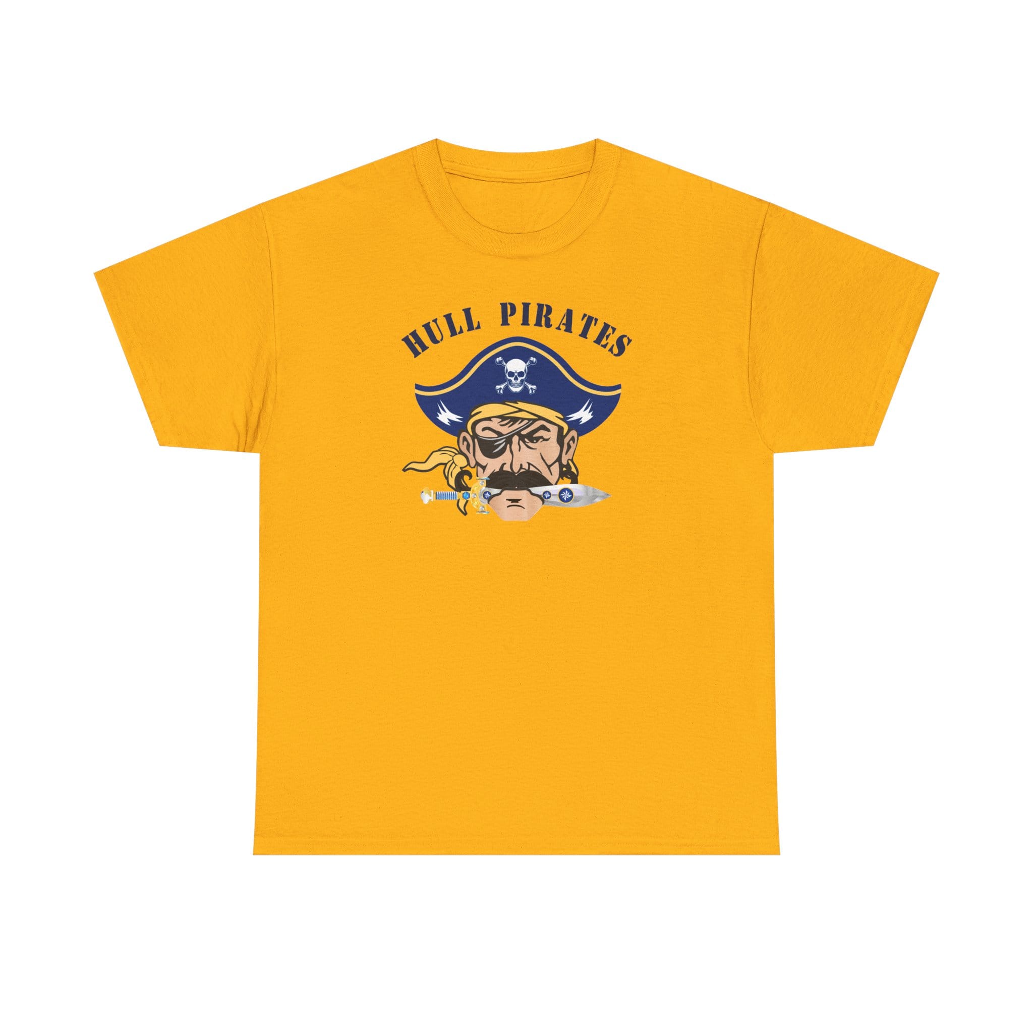Hull Pirates - Adult Cotton T-Shirt, Optional Name/Number Personalization