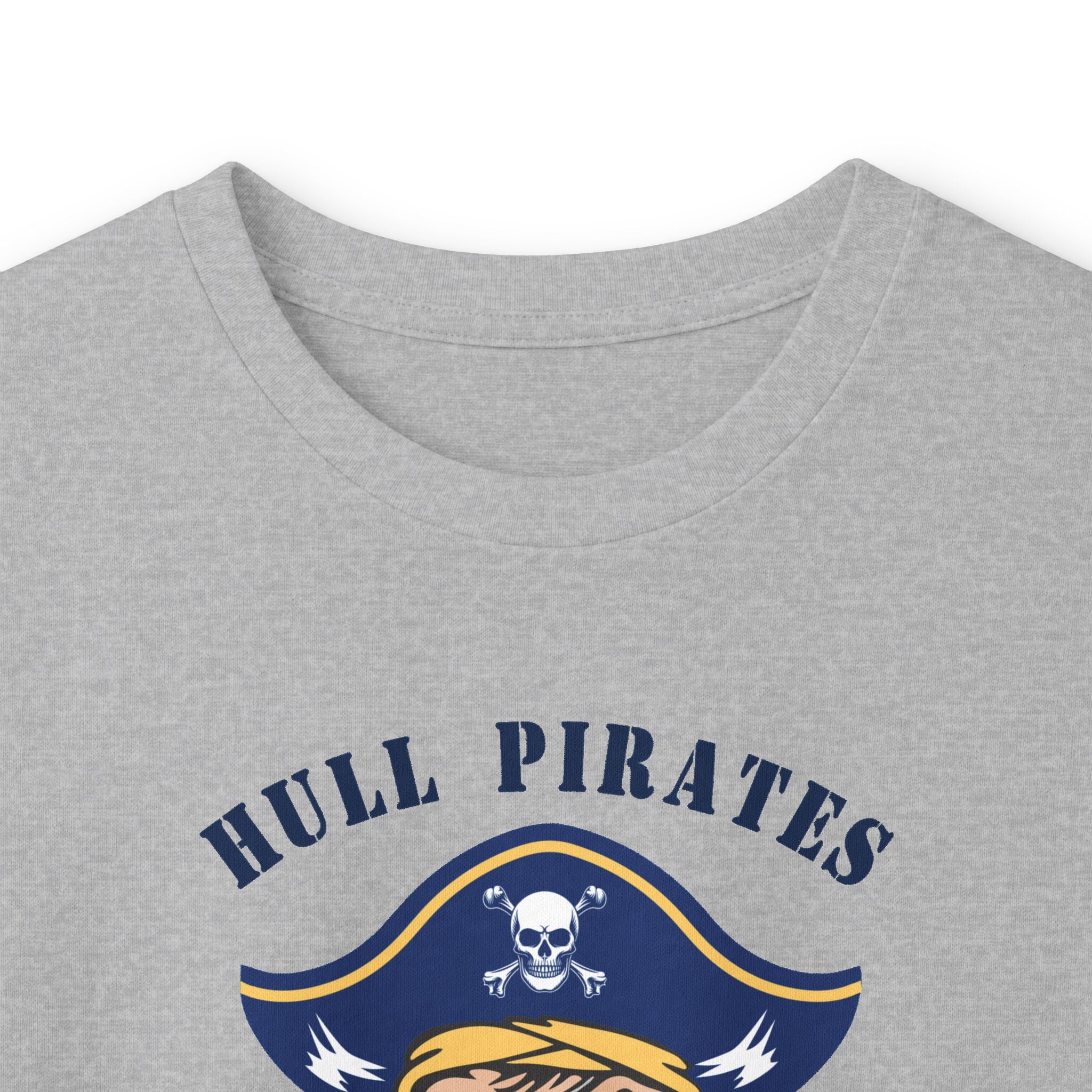 Hull Pirates - Adult Cotton Long Sleeve T-Shirt